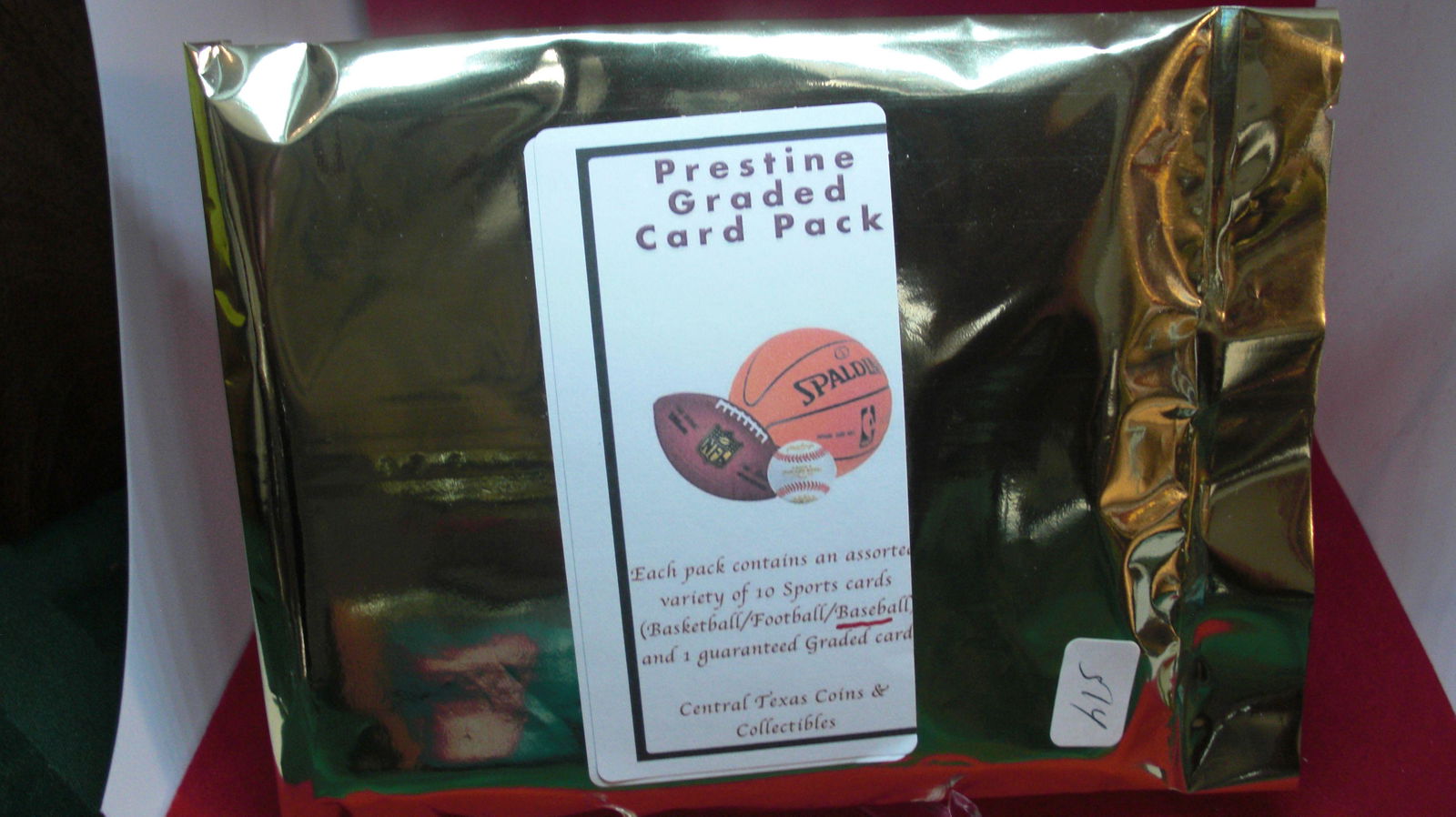 baseball hotpack with graded card (1 of 1)