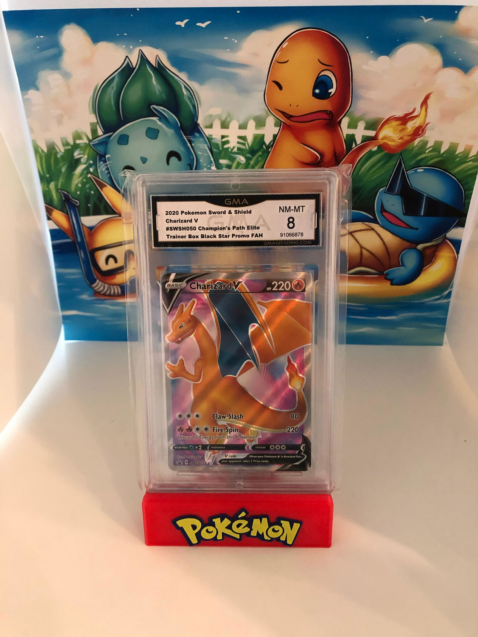 Charizard V Black Star Promo GMA 8 (1 of 1)