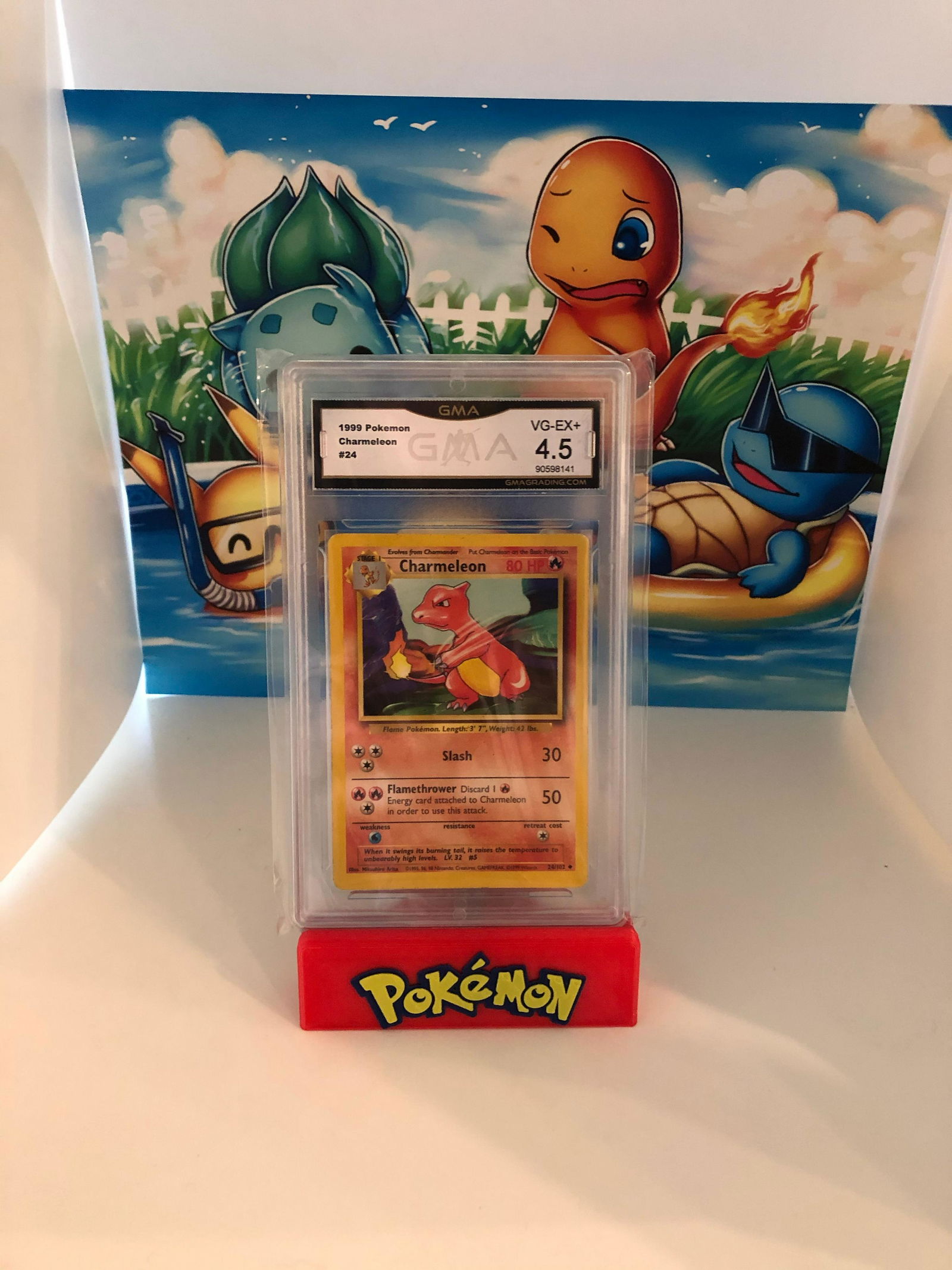 Base Set Charmeleon GMA 4.5 (1 of 1)