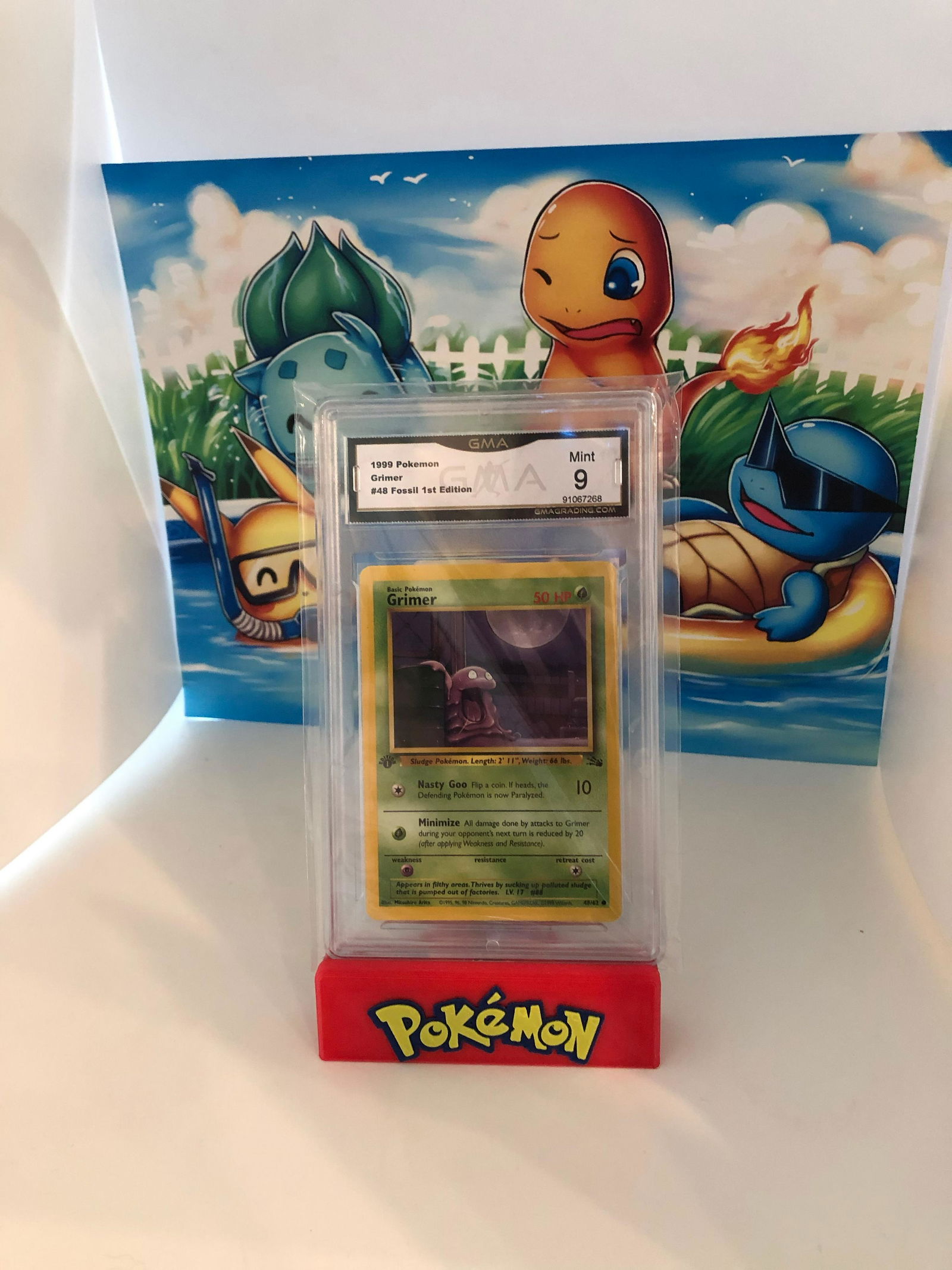 1st Edition Fossil Grimer GMA 9 (1 of 1)