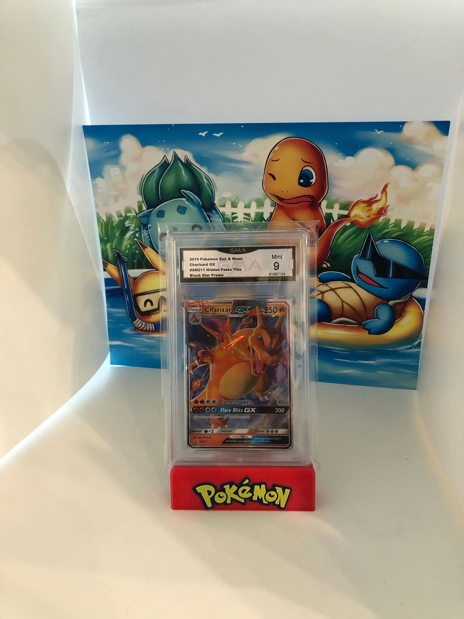 Charizard GX Hidden Fates Black Star Promo GMA 9 (1 of 1)