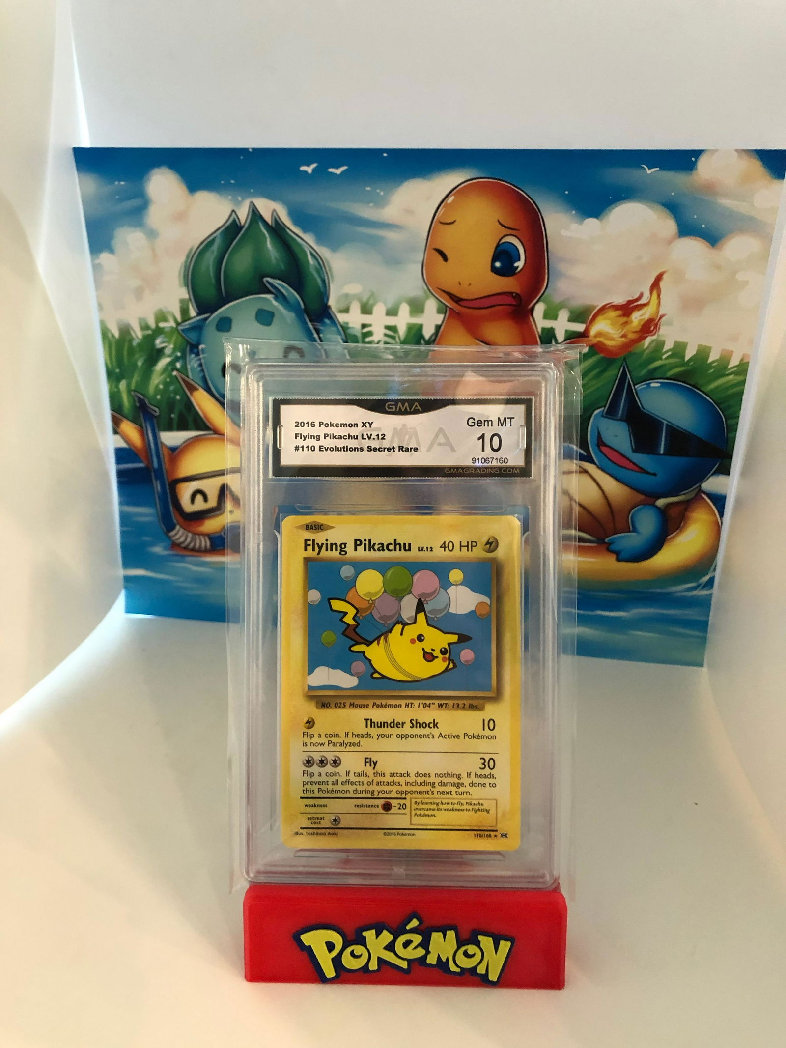 Flying Pikachu XY Evolutions GMA 10 (1 of 1)