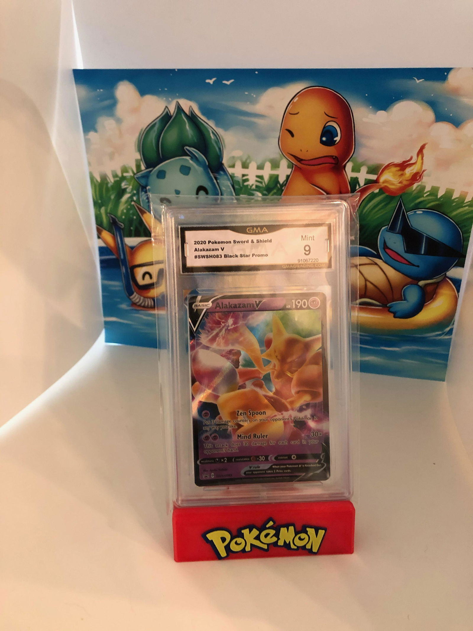 Alakazam V Black Star Promo GMA 9 (1 of 1)