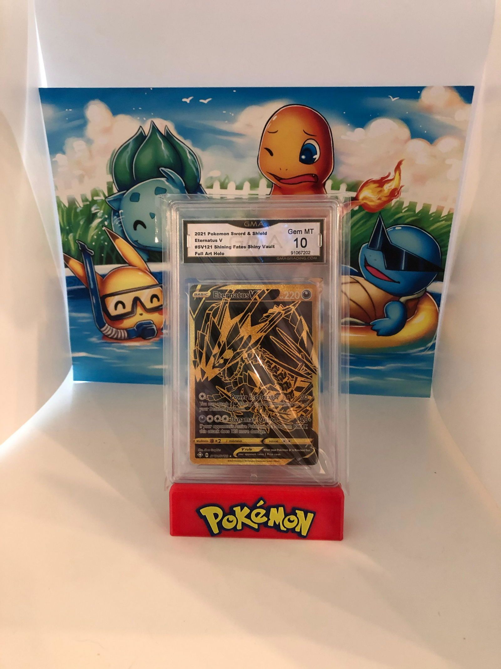 Eternatus V Shiny Vault Full Art GMA 10 (1 of 1)