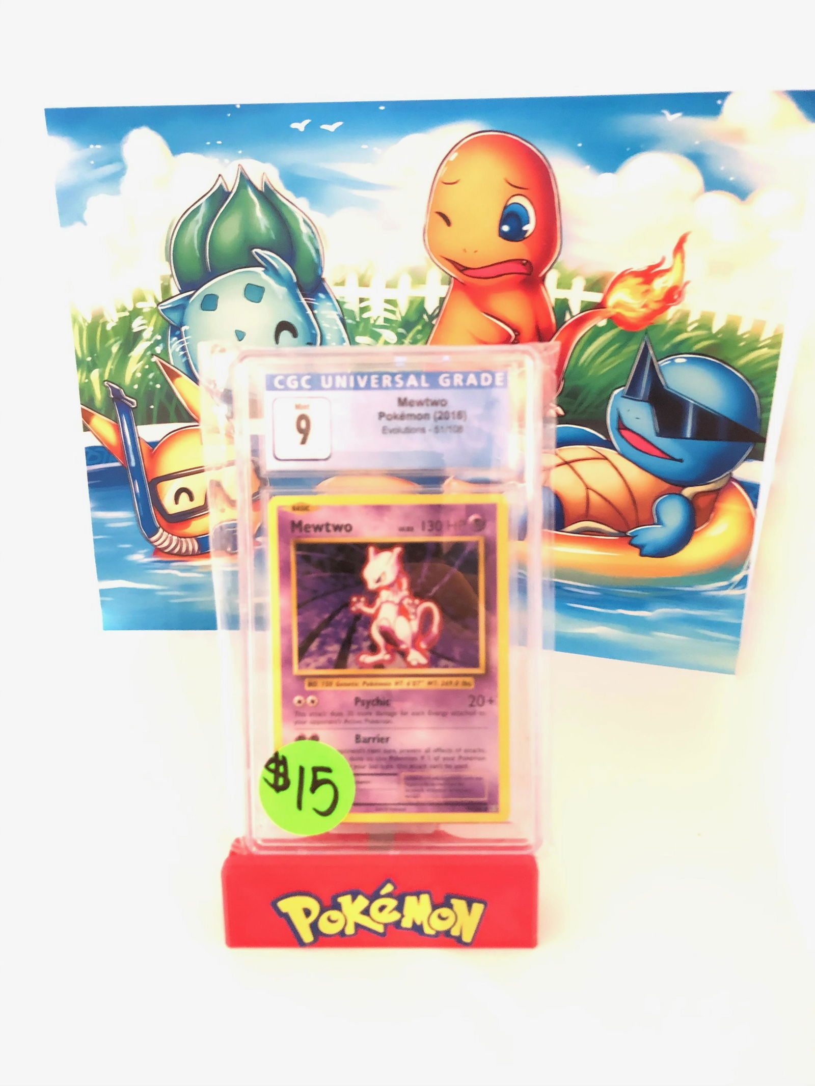 XY Evolutions Mewtwo CGC 9 (1 of 1)