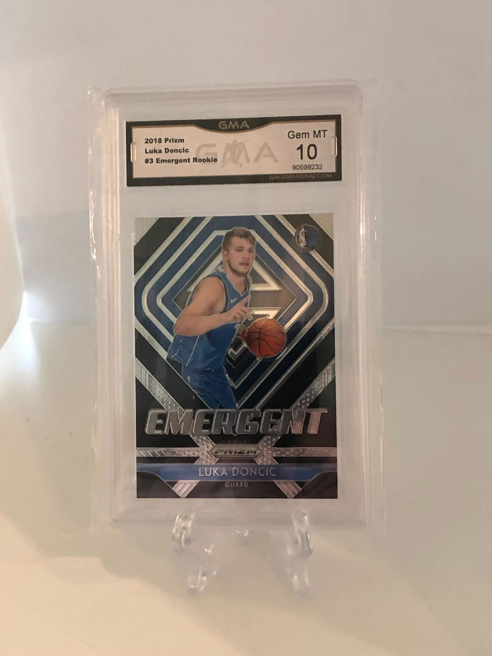 Luka Doncic Emergent Rookie GMA 10 (1 of 1)