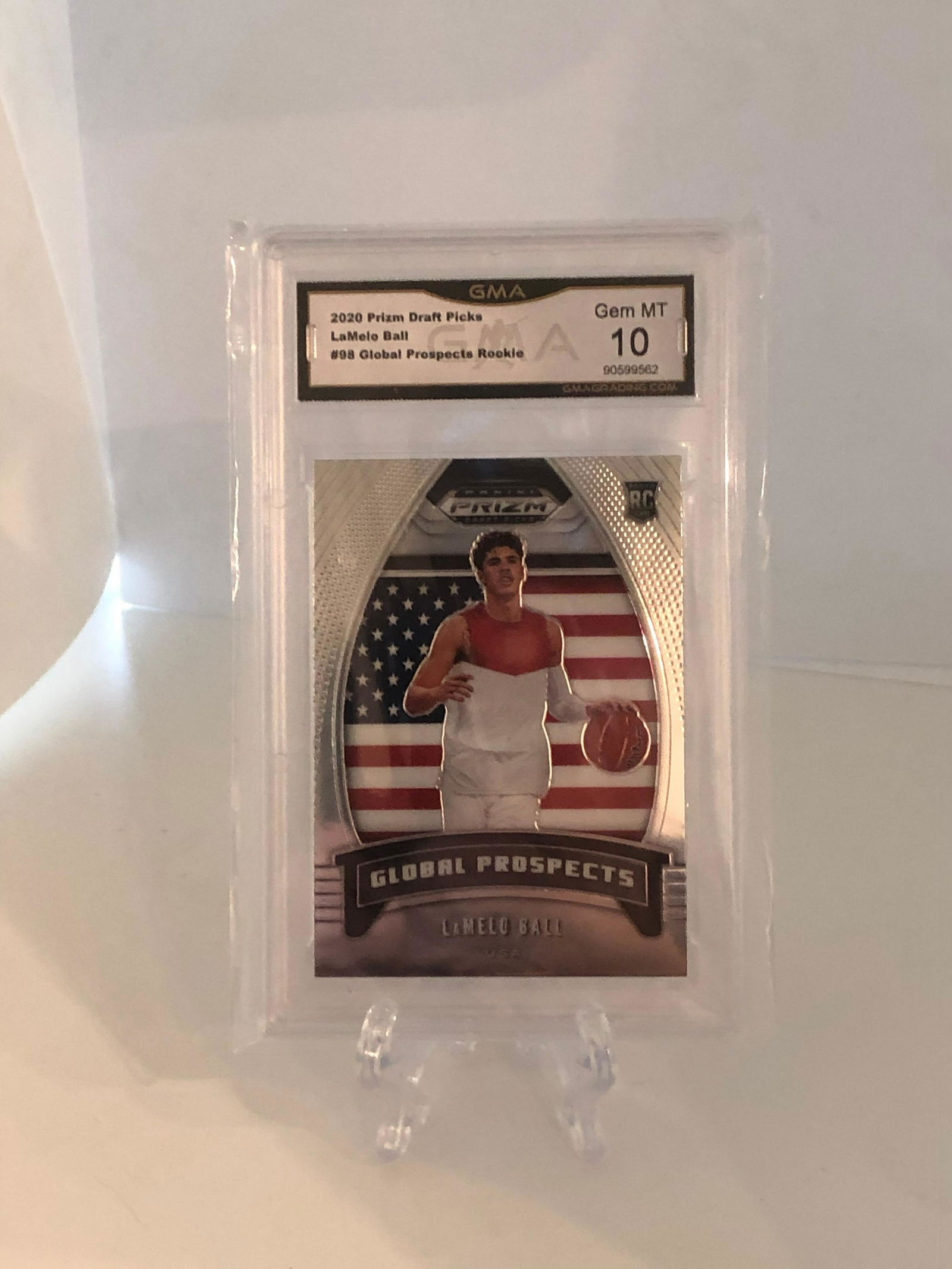 Lamelo Ball Global Prospects Rookie GMA 10 (1 of 1)