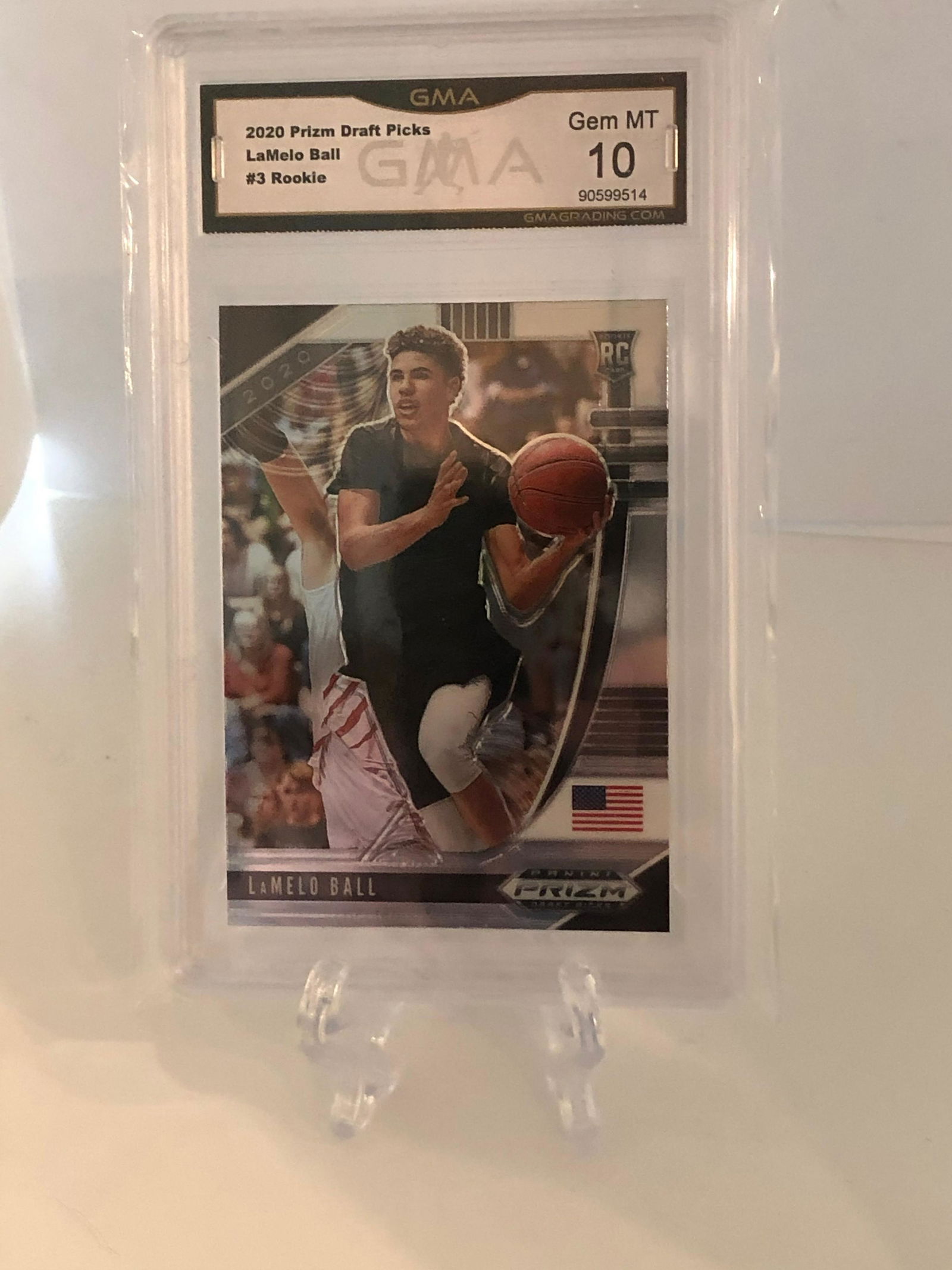 Lamelo Ball Prizm Draft Picks GMA 10 (1 of 1)