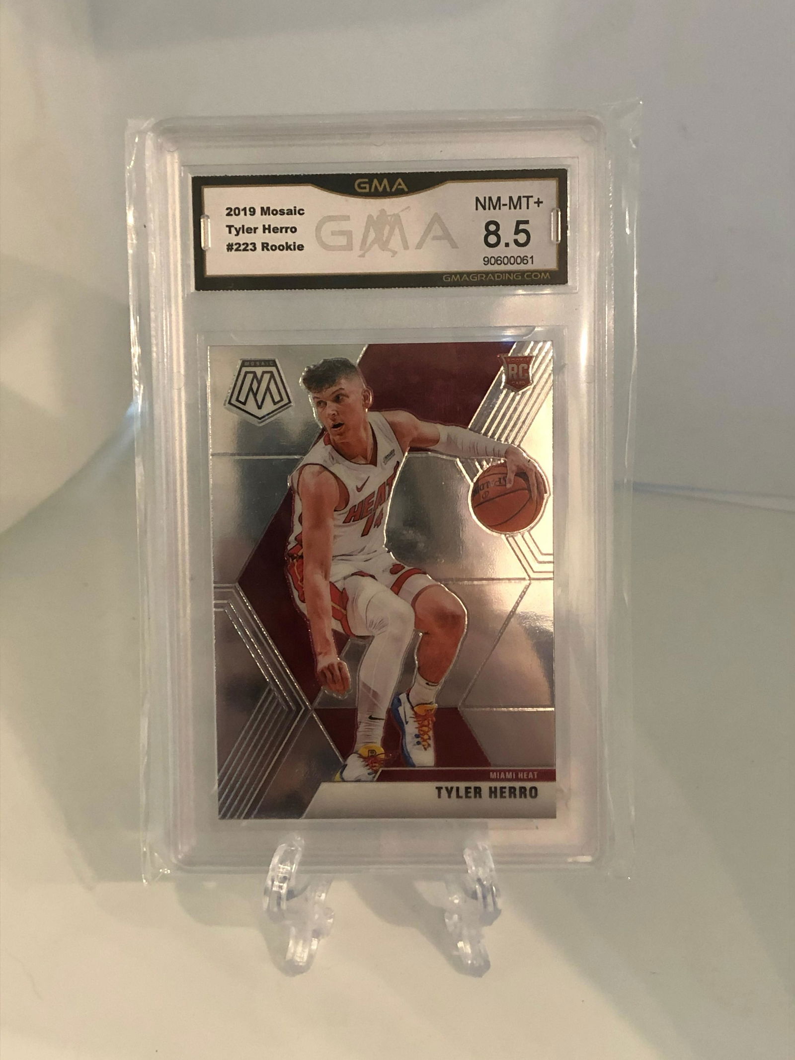 Tyler Herro Mosaic Rookie GMA 8.5 (1 of 1)