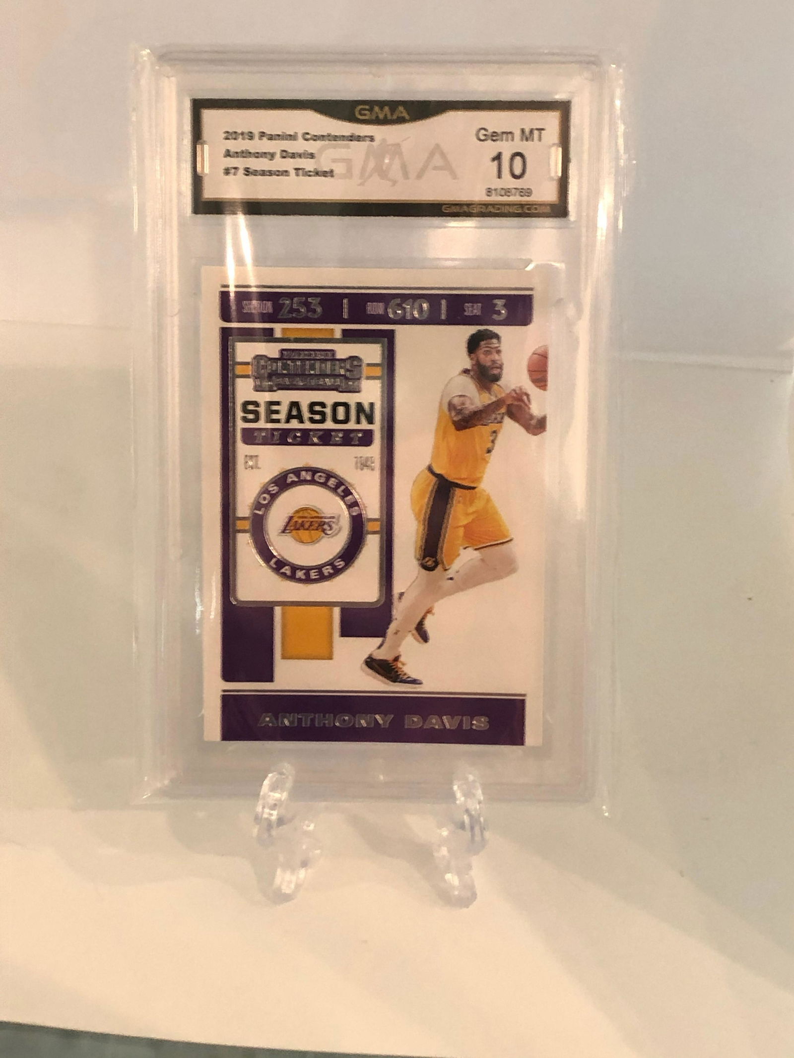 Anthony Davis Panini Contenders GMA 10 (1 of 1)