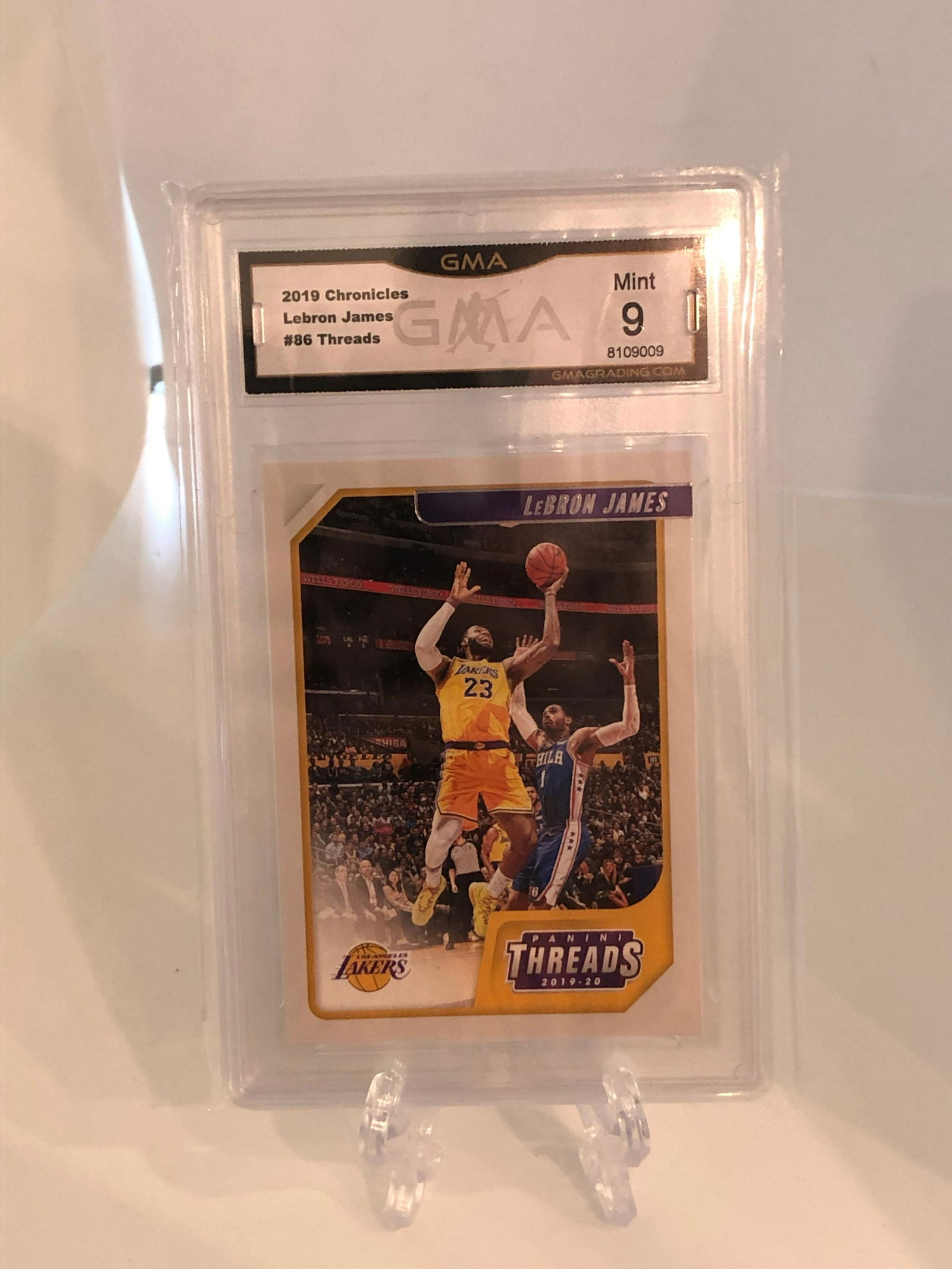 Lebron James Panini Chronicles GMA 9 (1 of 1)