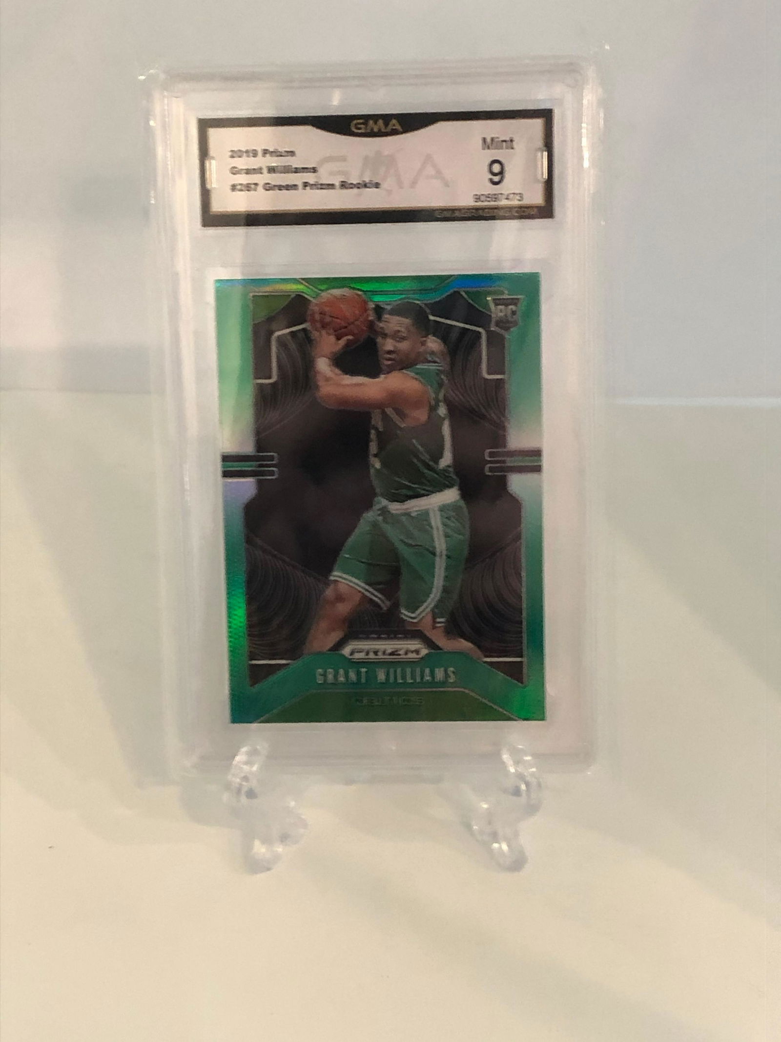 Grant Williams Green Prizm Rookie GMA 9 (1 of 1)