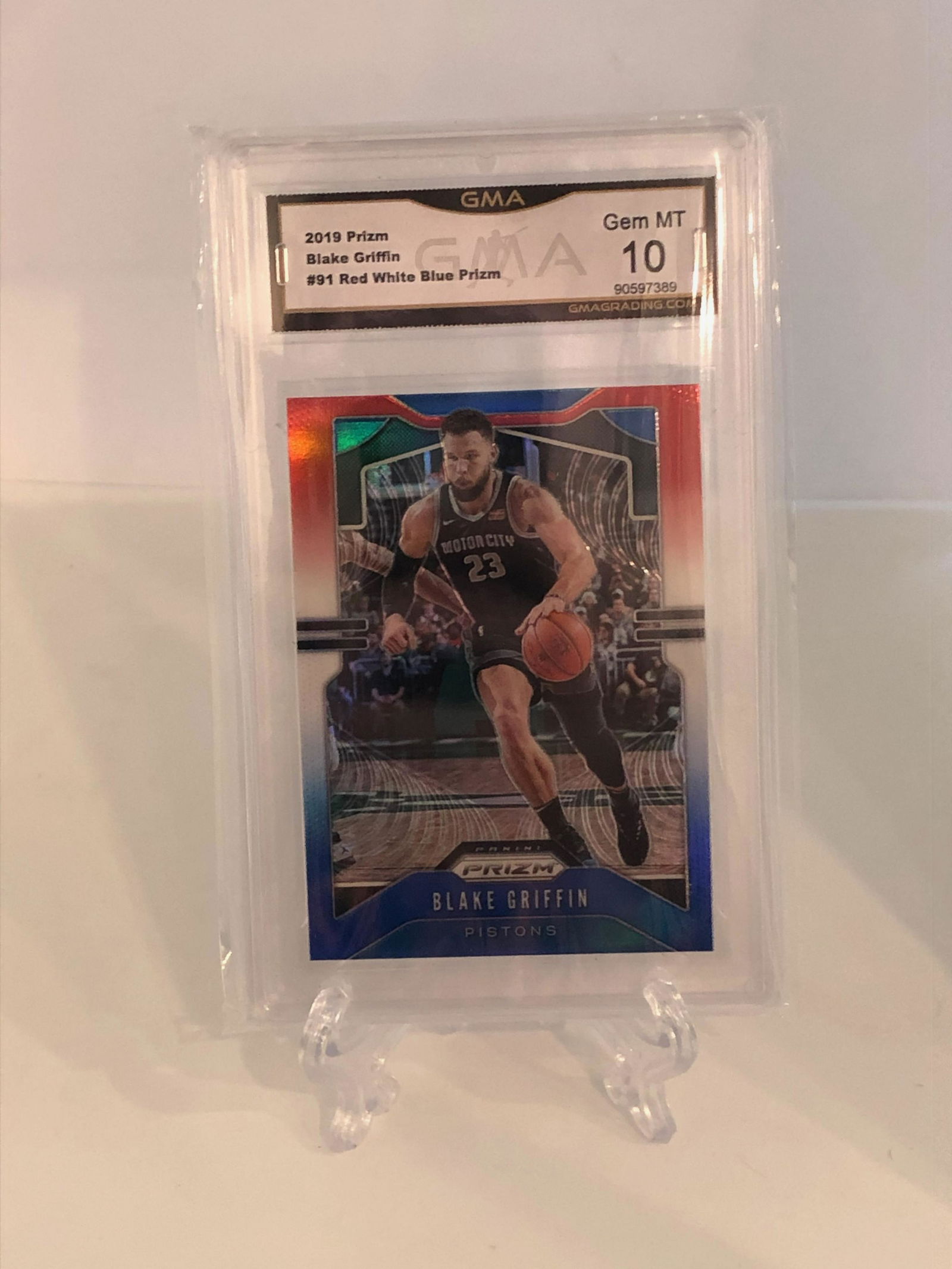 Blake Griffin Red/White/Blue Prizm GMA 10 (1 of 1)
