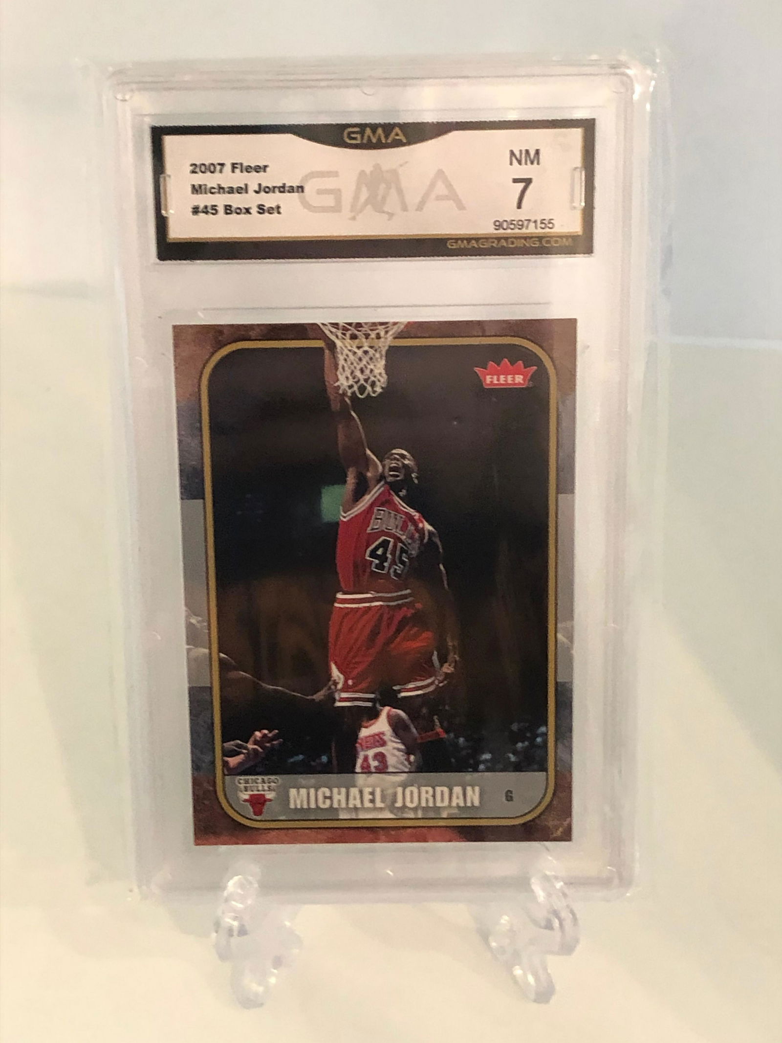 Michael Jordan Fleer GMA 7 (1 of 1)