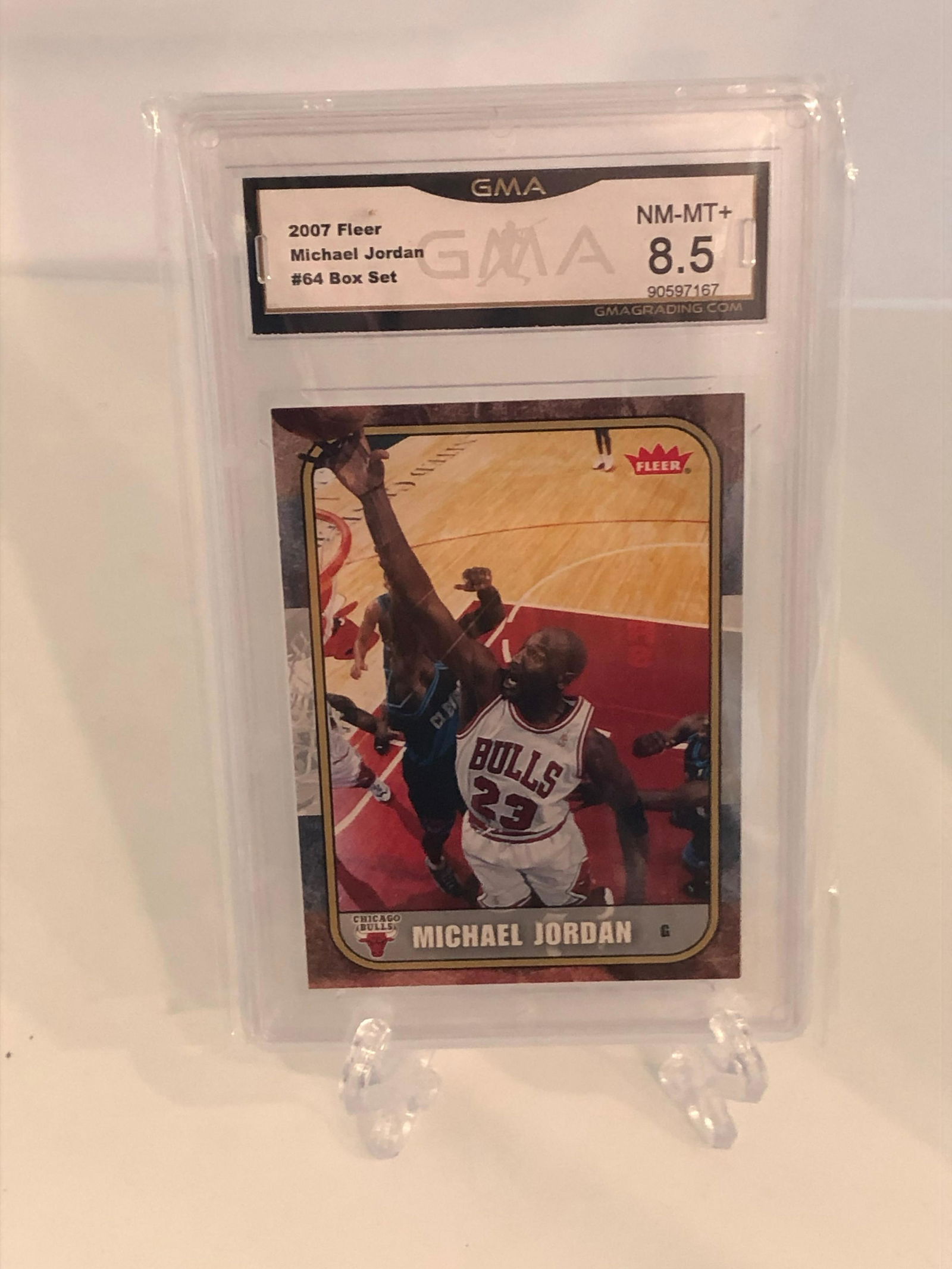 Michael Jordan Fleer GMA 8.5 (1 of 1)