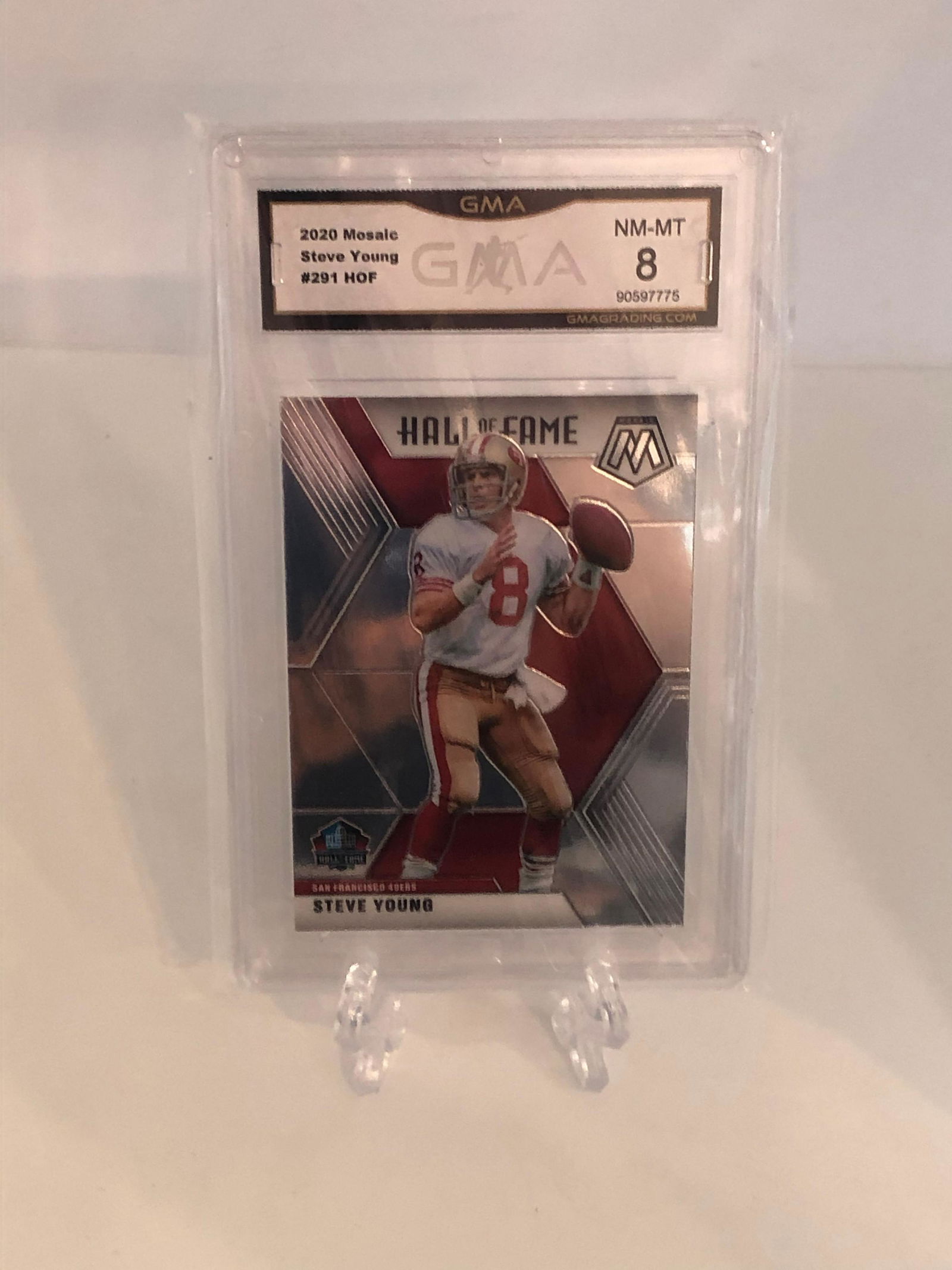 Steve Young Mosaic HOF GMA 8 (1 of 1)