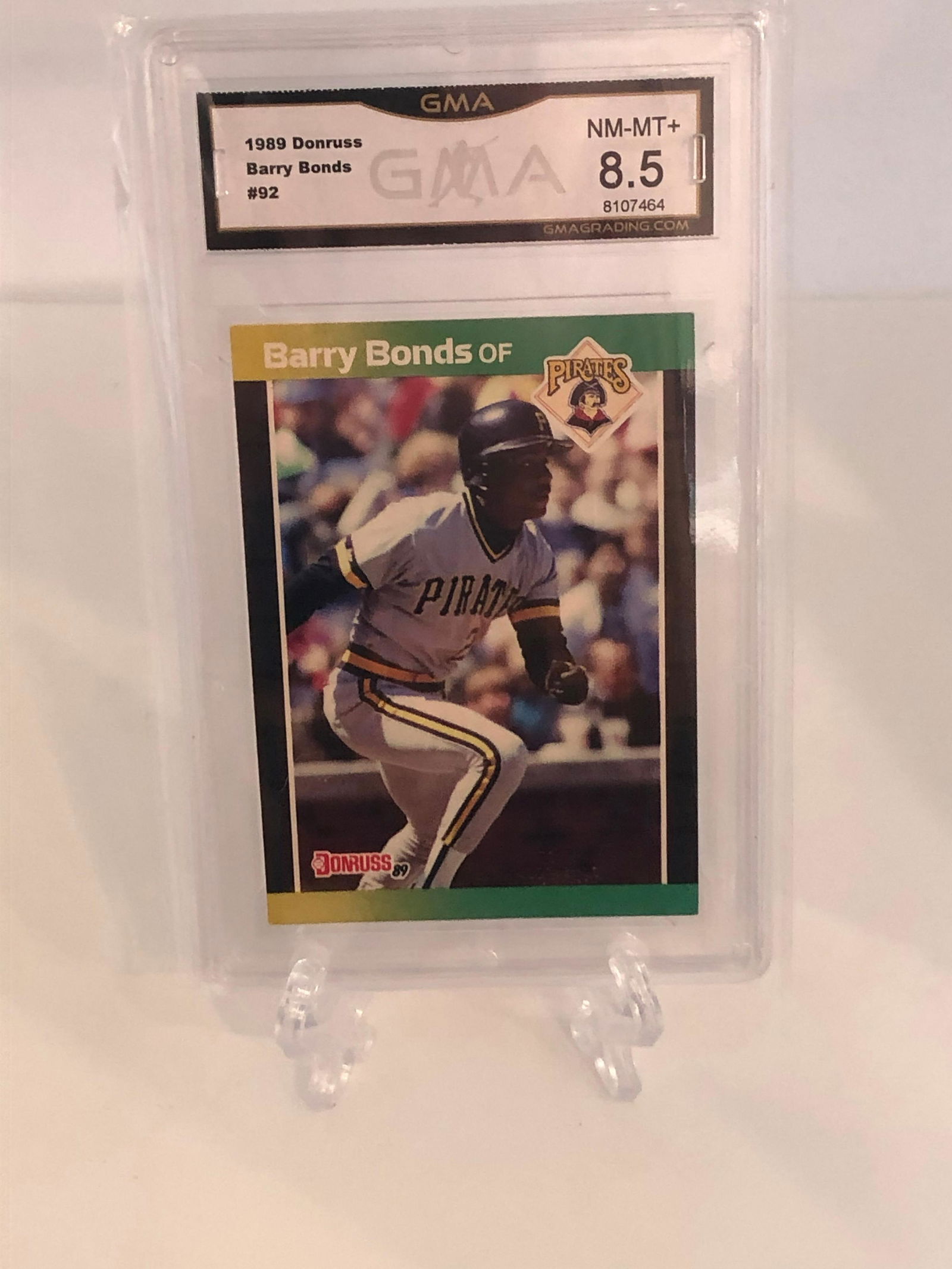 Barry Bonds Donruss GMA 8.5 (1 of 1)
