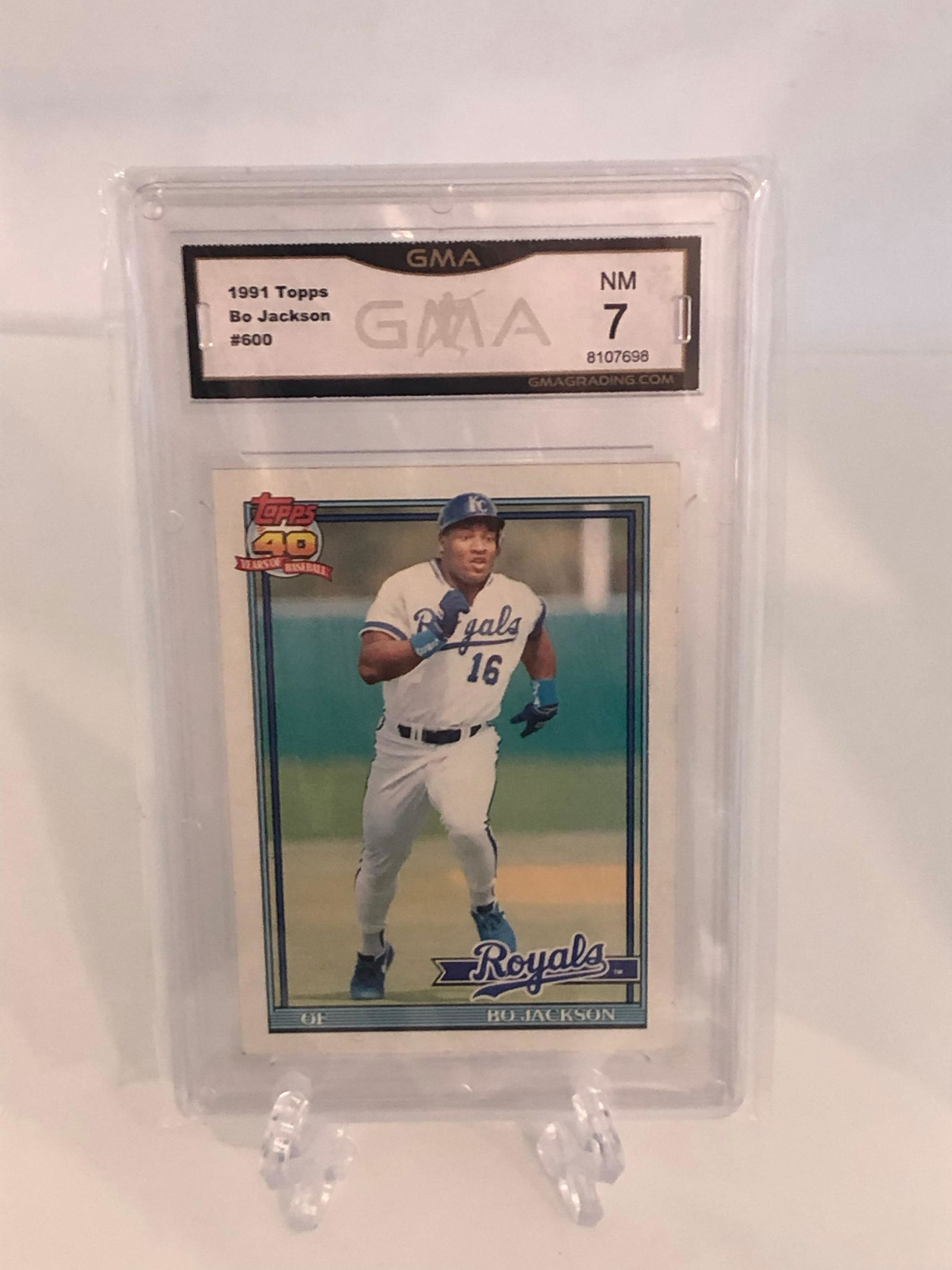 Bo Jackson Topps GMA 7 (1 of 1)