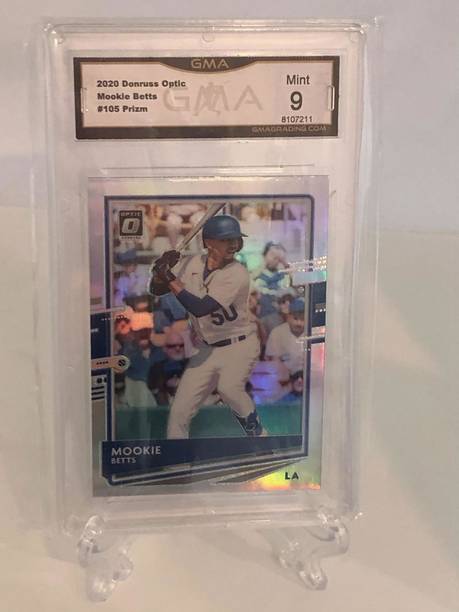 Mookie Betts Donruss Optic GMA 9 (1 of 1)