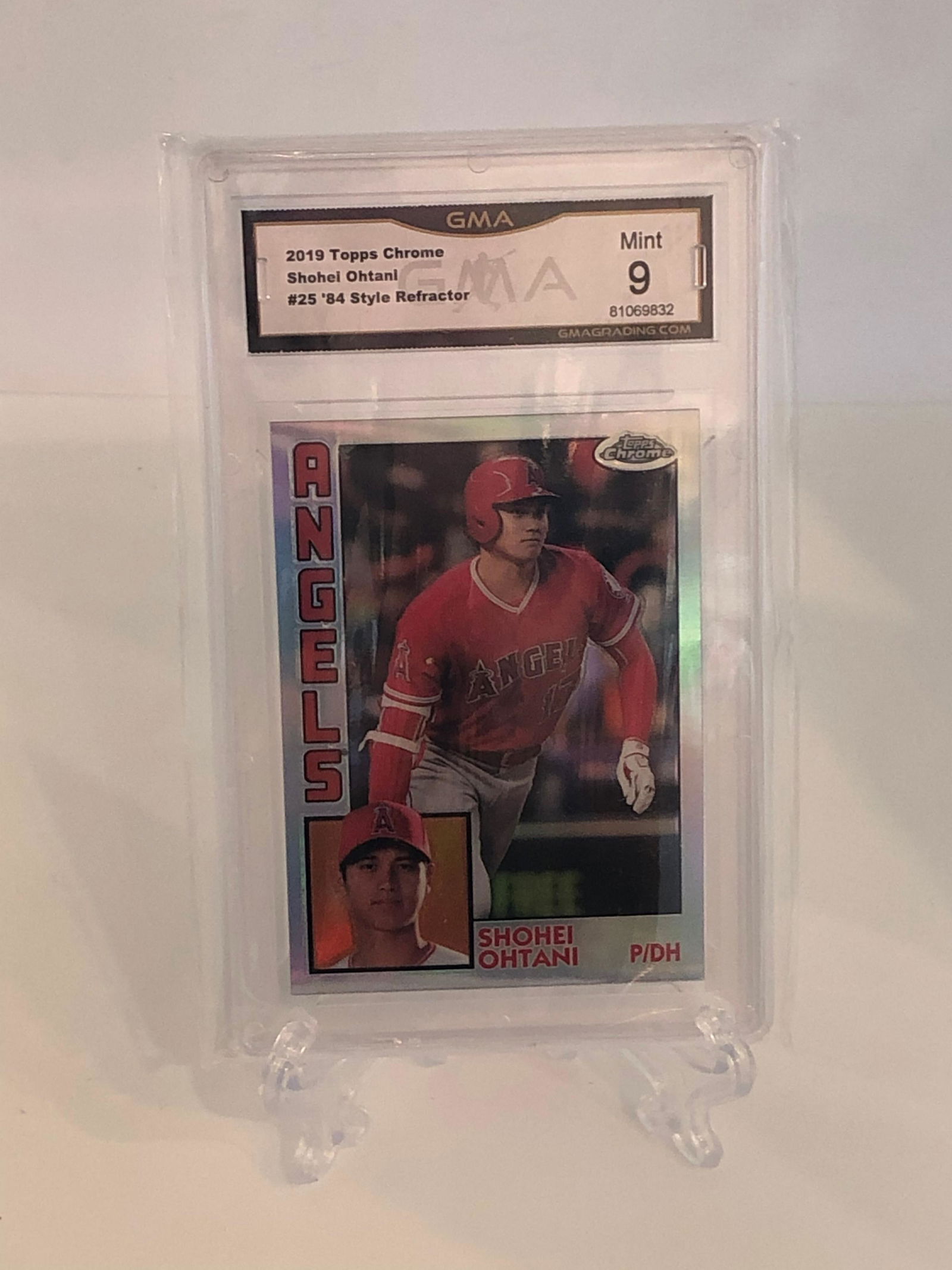 Shohei Ohtani '84 Style Refractor GMA 9 (1 of 1)