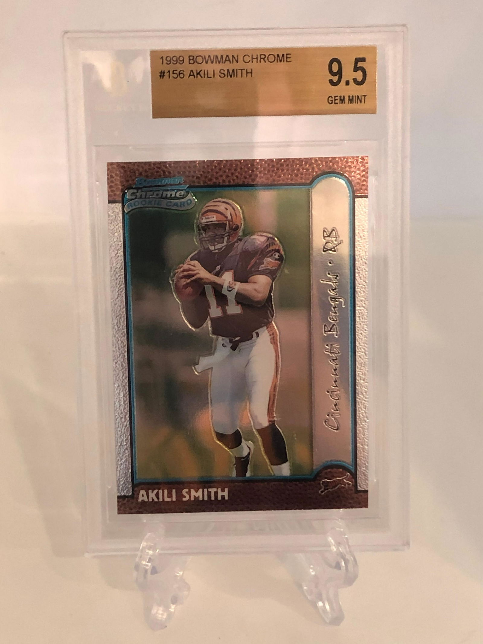 Aliki Smith Bowman Chrome Beckett 9.5 (1 of 1)