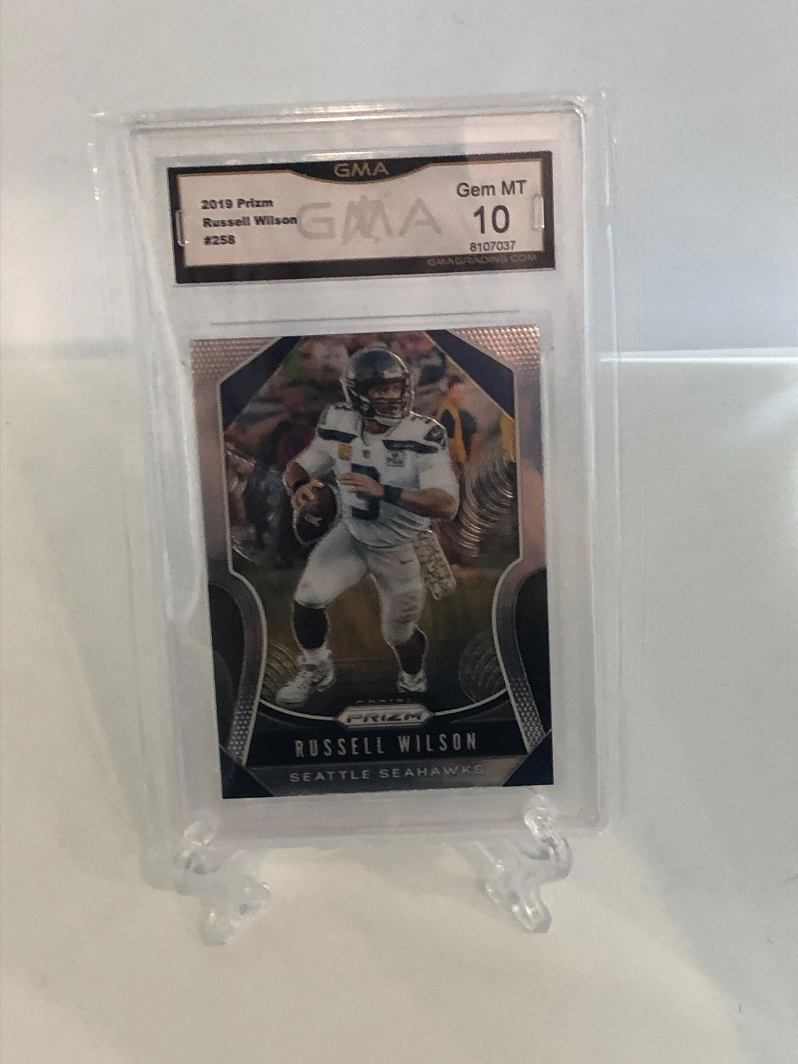 Russell Wilson Prizm GMA 10 (1 of 1)