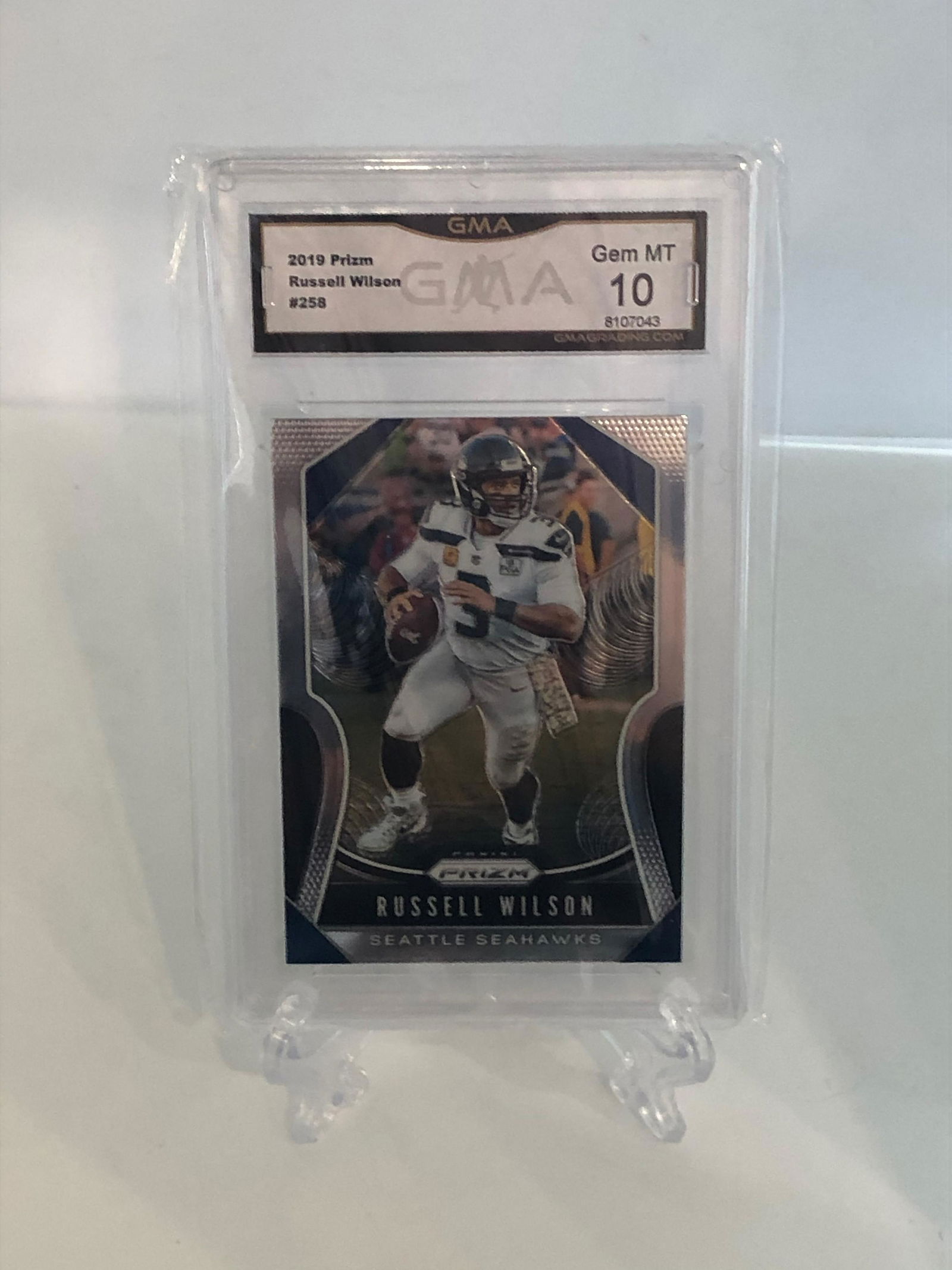 Russell Wilson Prizm GMA 10 (1 of 1)