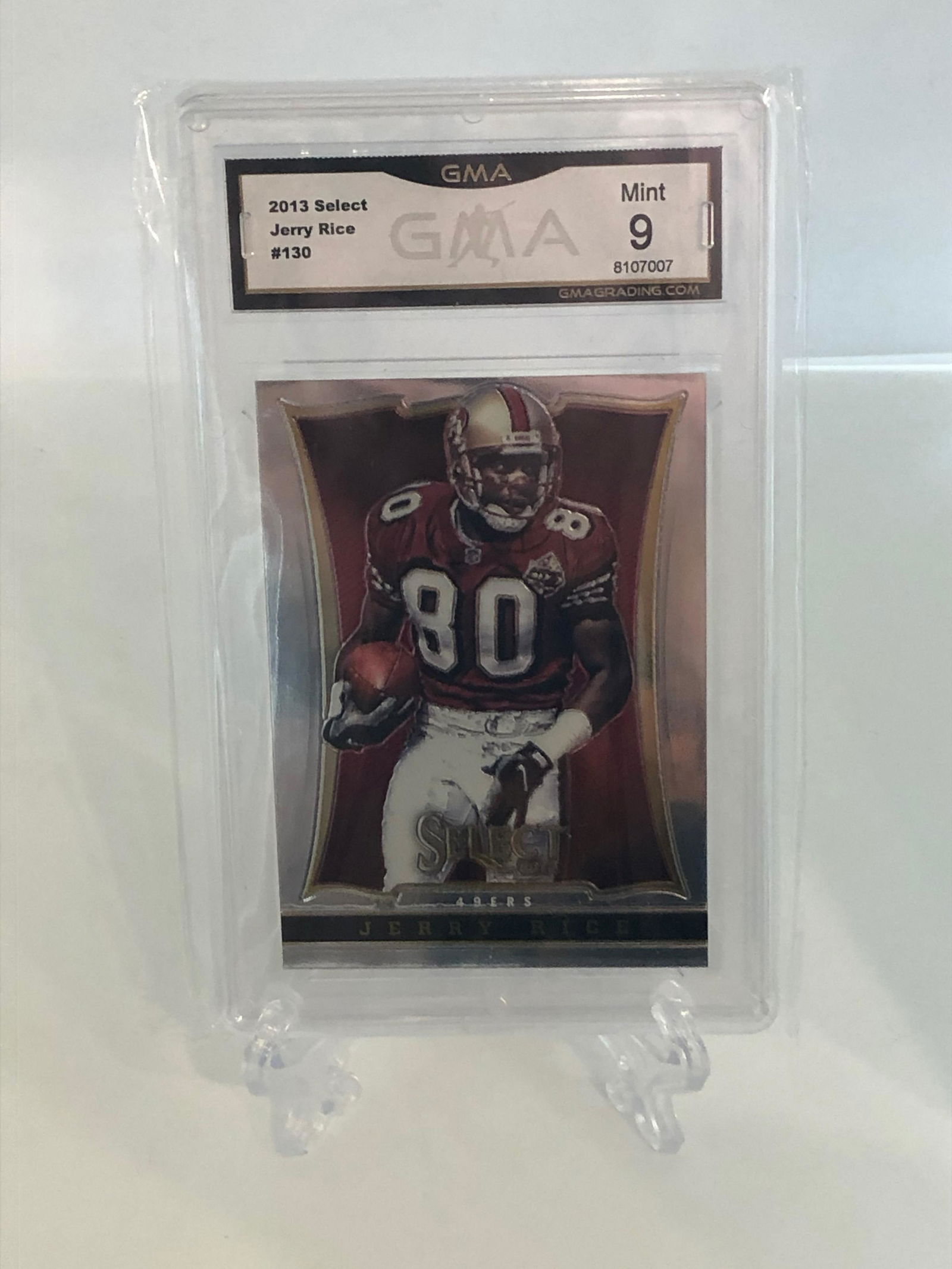 Jerry Rice Panini Select GMA 9 (1 of 1)