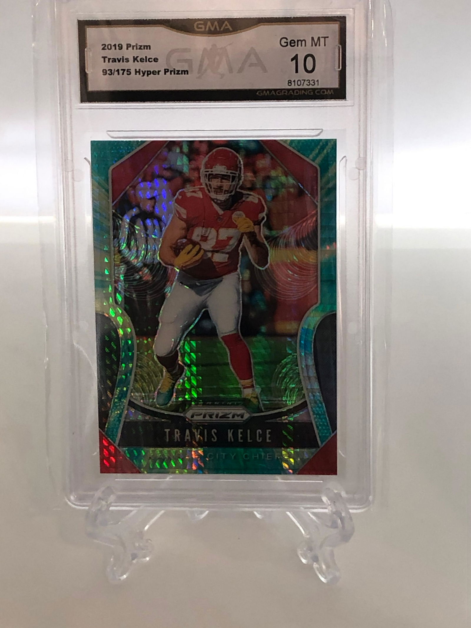 Travis Kelce Hyper Prizm GMA 10 (93 of 175) (1 of 1)