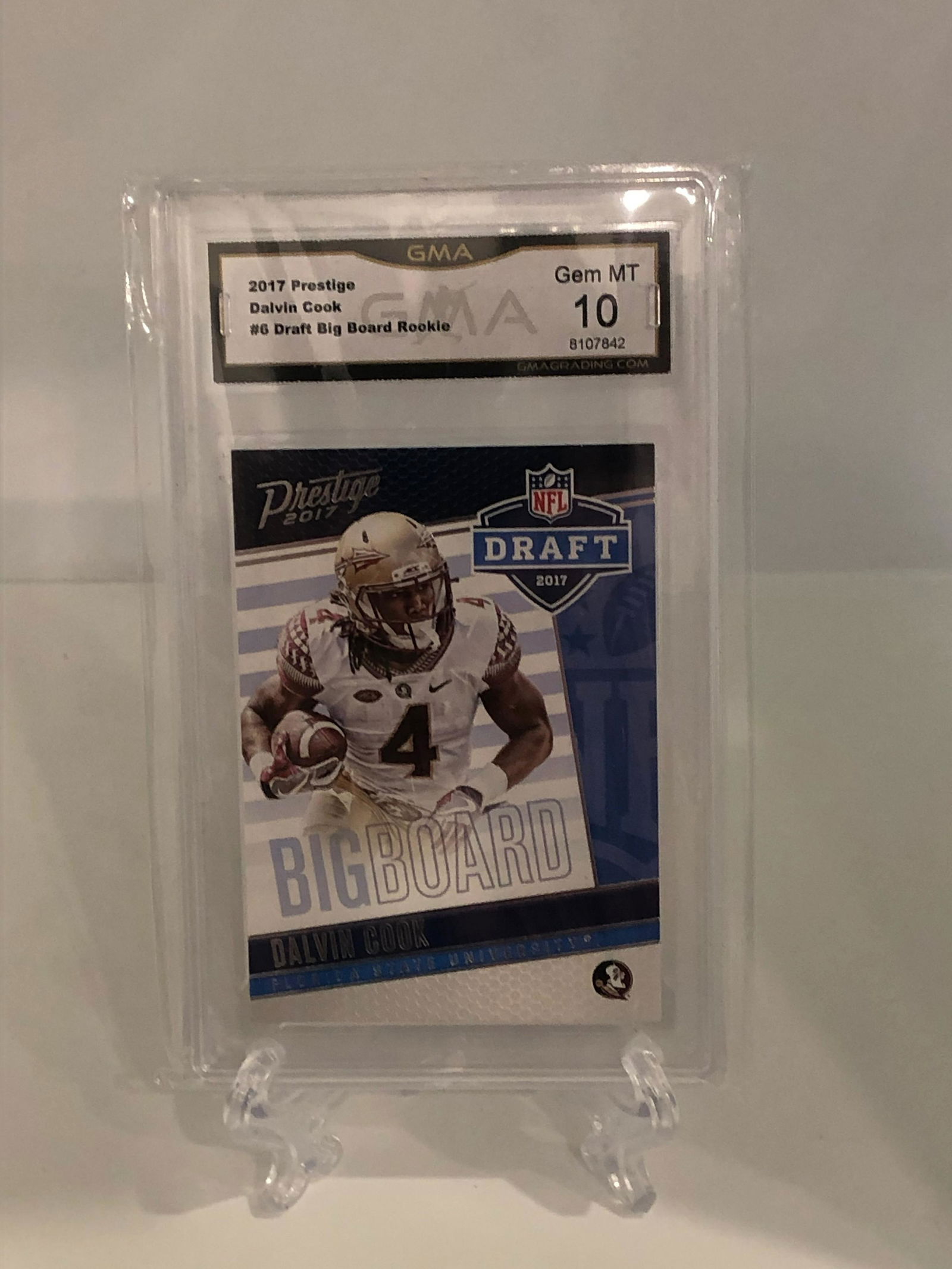 Dalvin Cook Prestige Rookie GMA 10 (1 of 1)