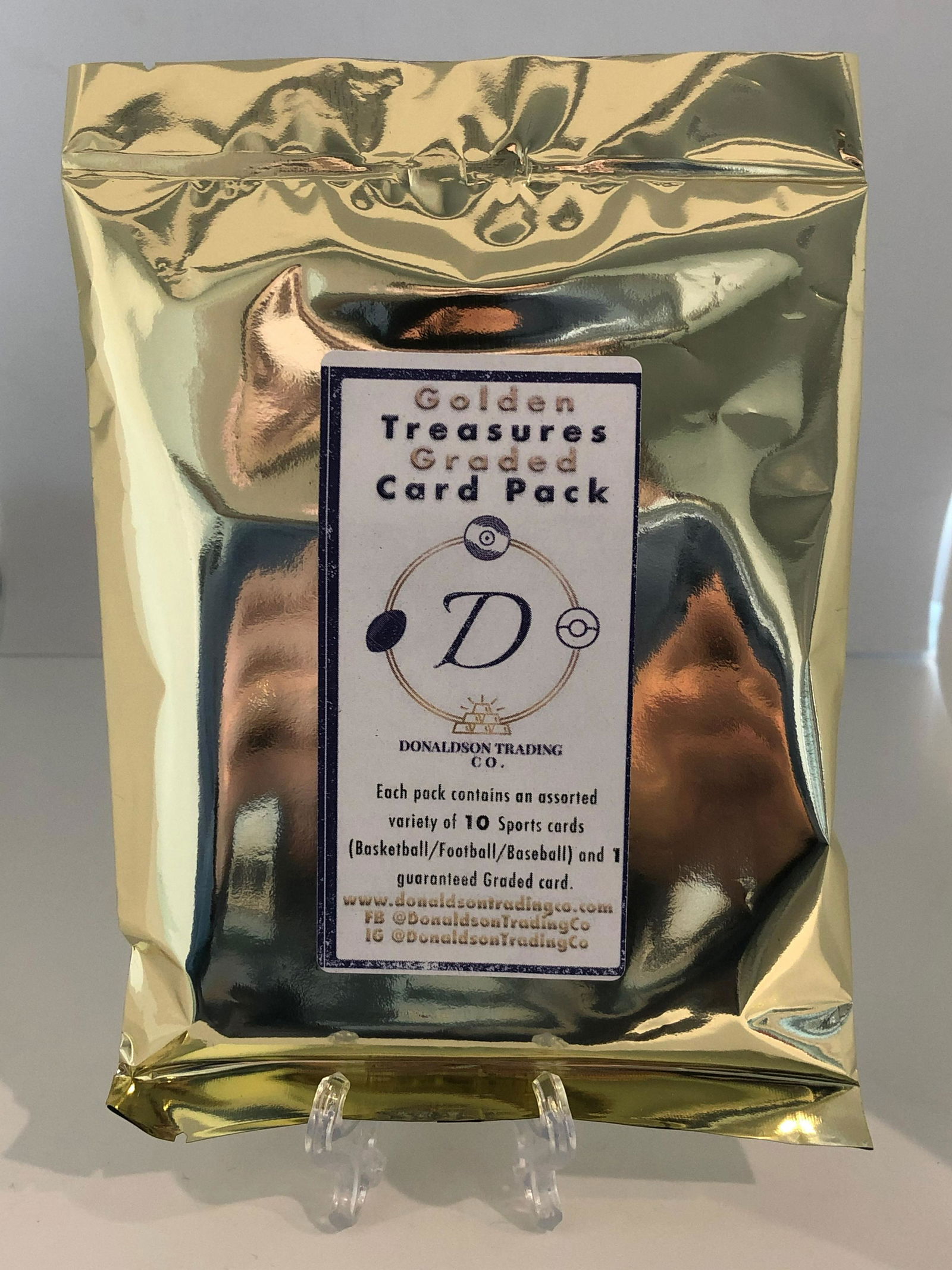 Golden Treasures Graded Card Pack (1 of 1)
