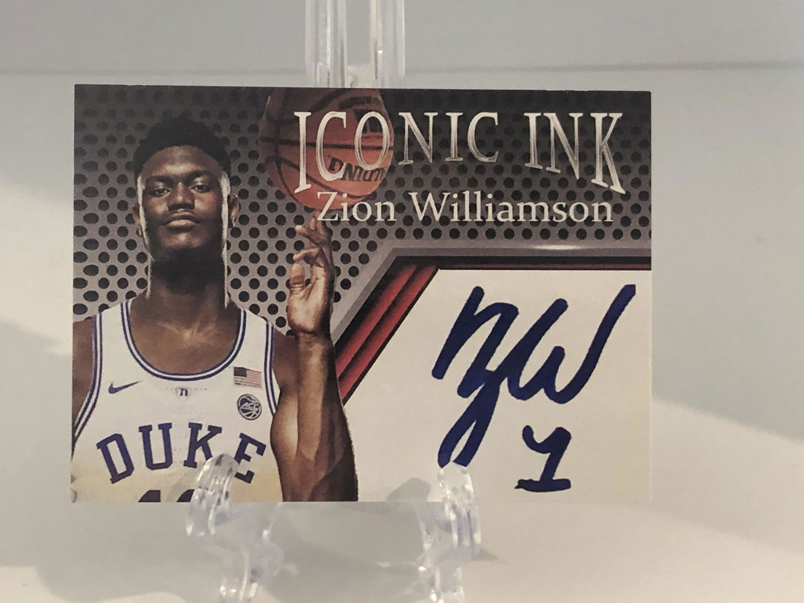 Zion Williamson Rookie Basketball Card (1 of 1)