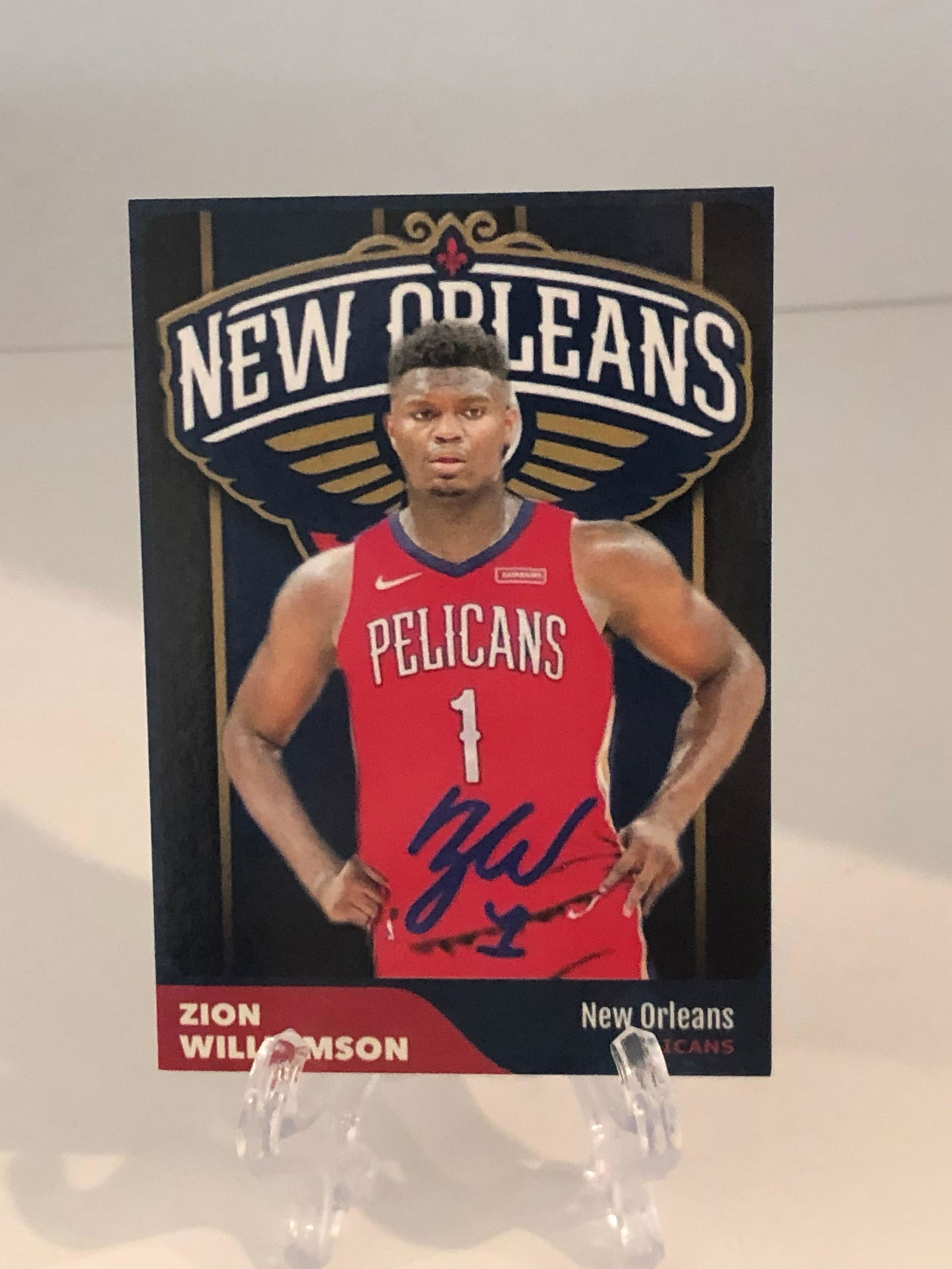 Zion Williamson Rookie Basketball Card (1 of 1)