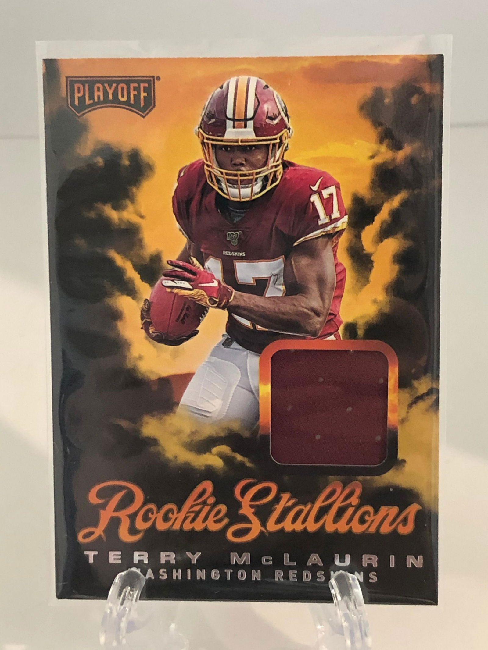 Terry McLaurin Rookie Jersey Football Card: Relic Card