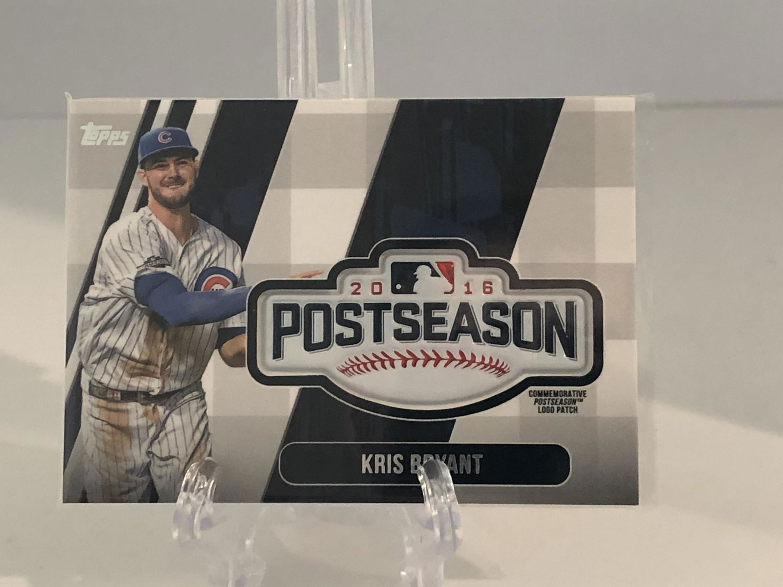Kris Bryant Relic Baseball Card (1 of 1)