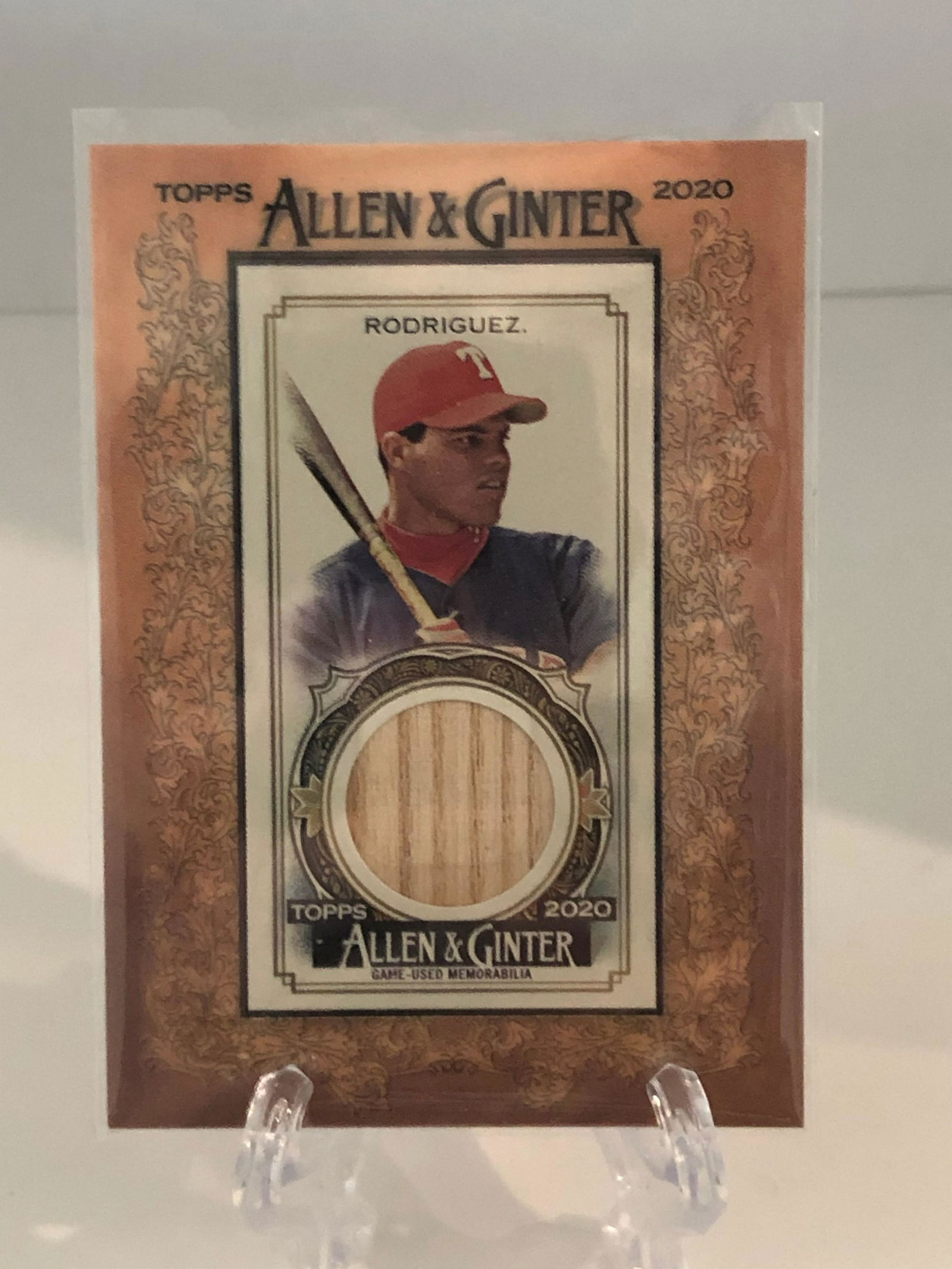 Ivan Rodriguez Relic Baseball Card (1 of 1)