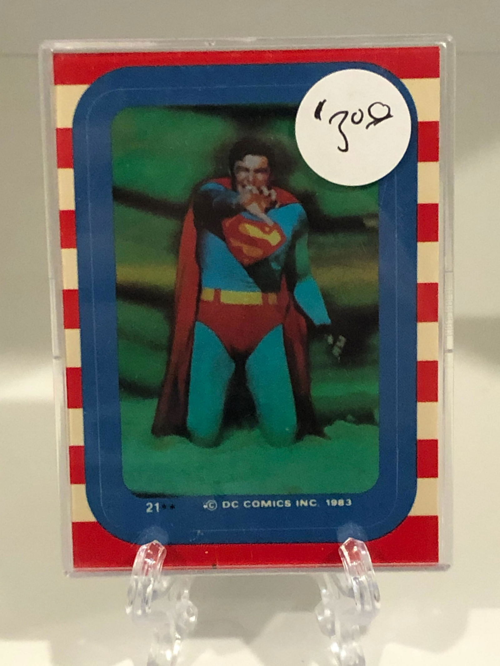 Superman DC Comic Trading Card (1 of 1)