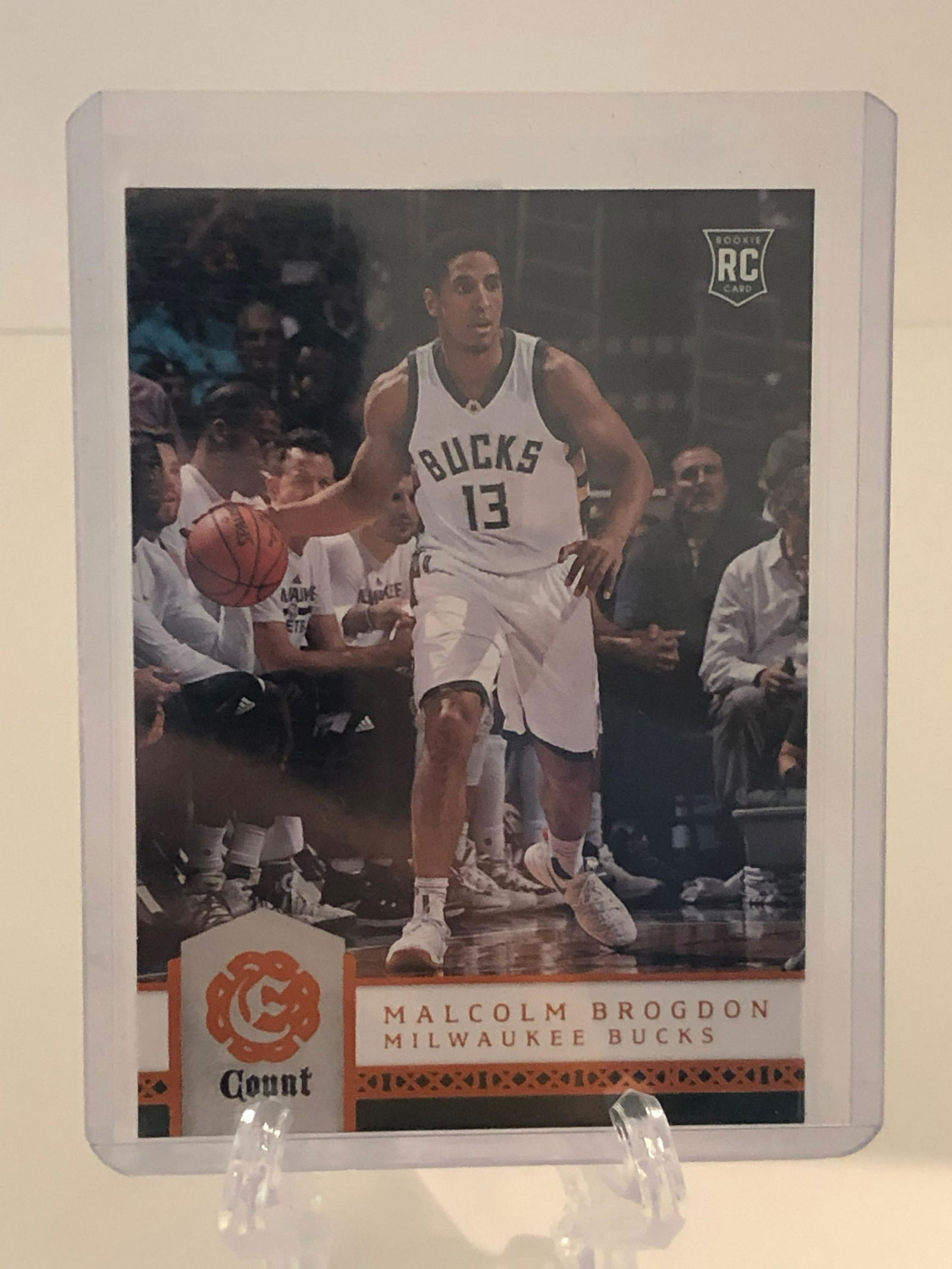 Malcolm Brogdon Panini Excalibur Rookie (1 of 1)
