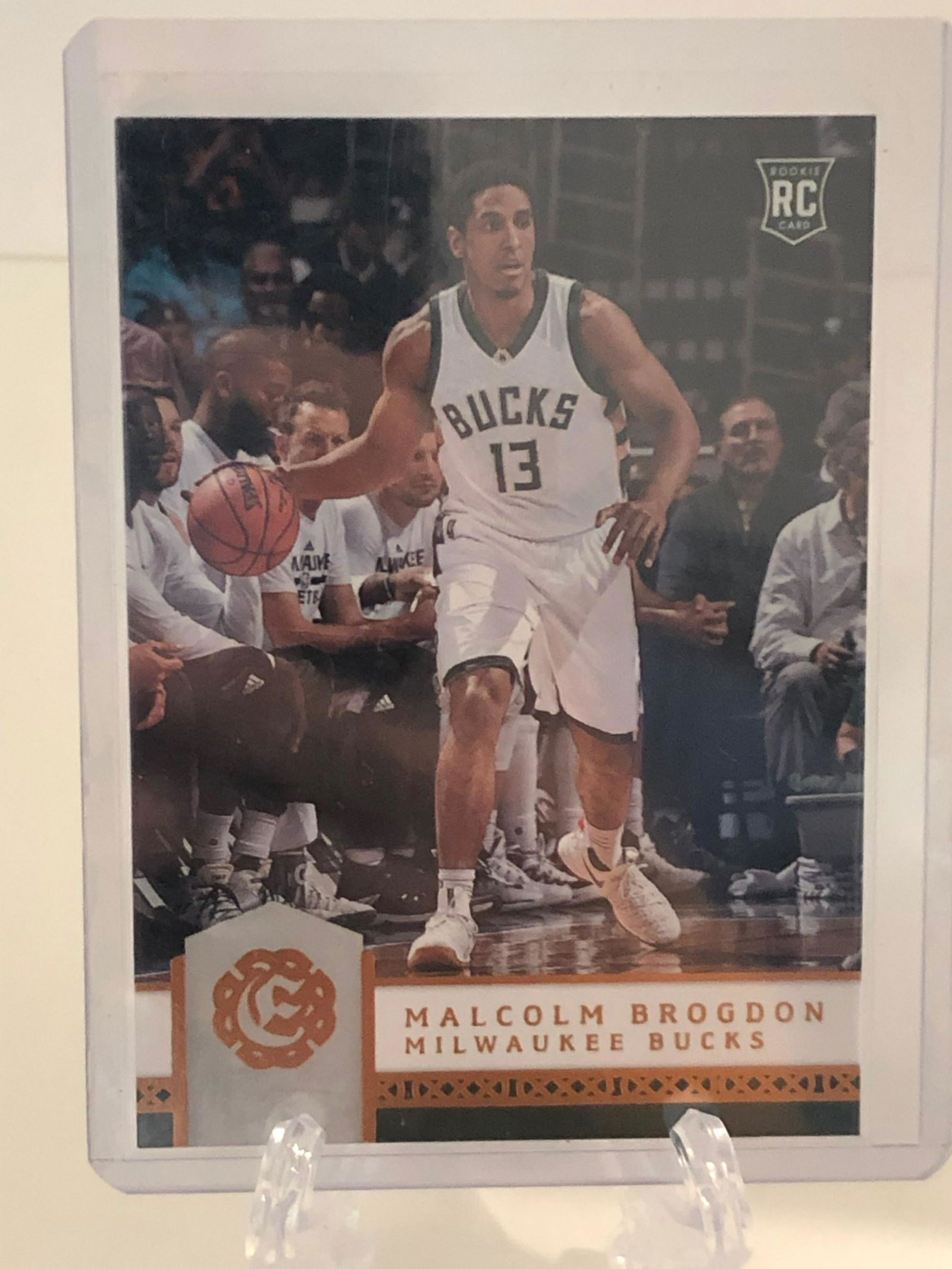 Malcolm Brogdon Panini Excalibur Rookie (1 of 1)