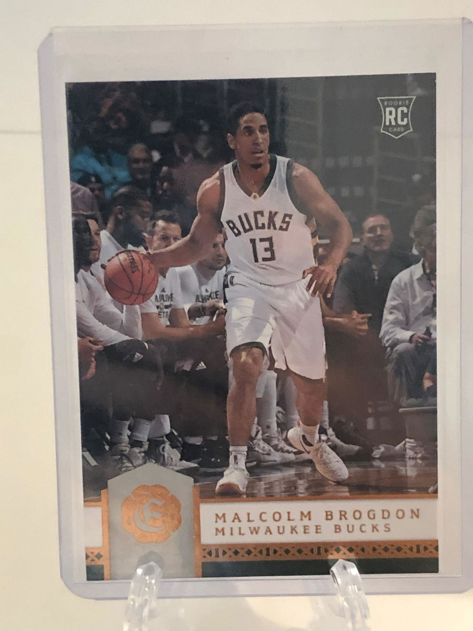 Malcolm Brogdon Panini Excalibur Rookie (1 of 1)
