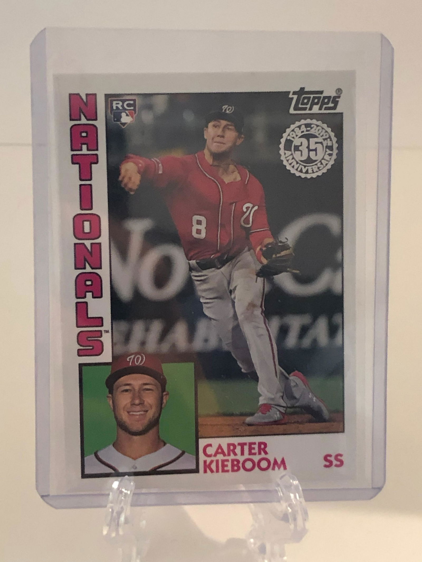 Carter Kieboom Topps Rookie Card (1 of 1)
