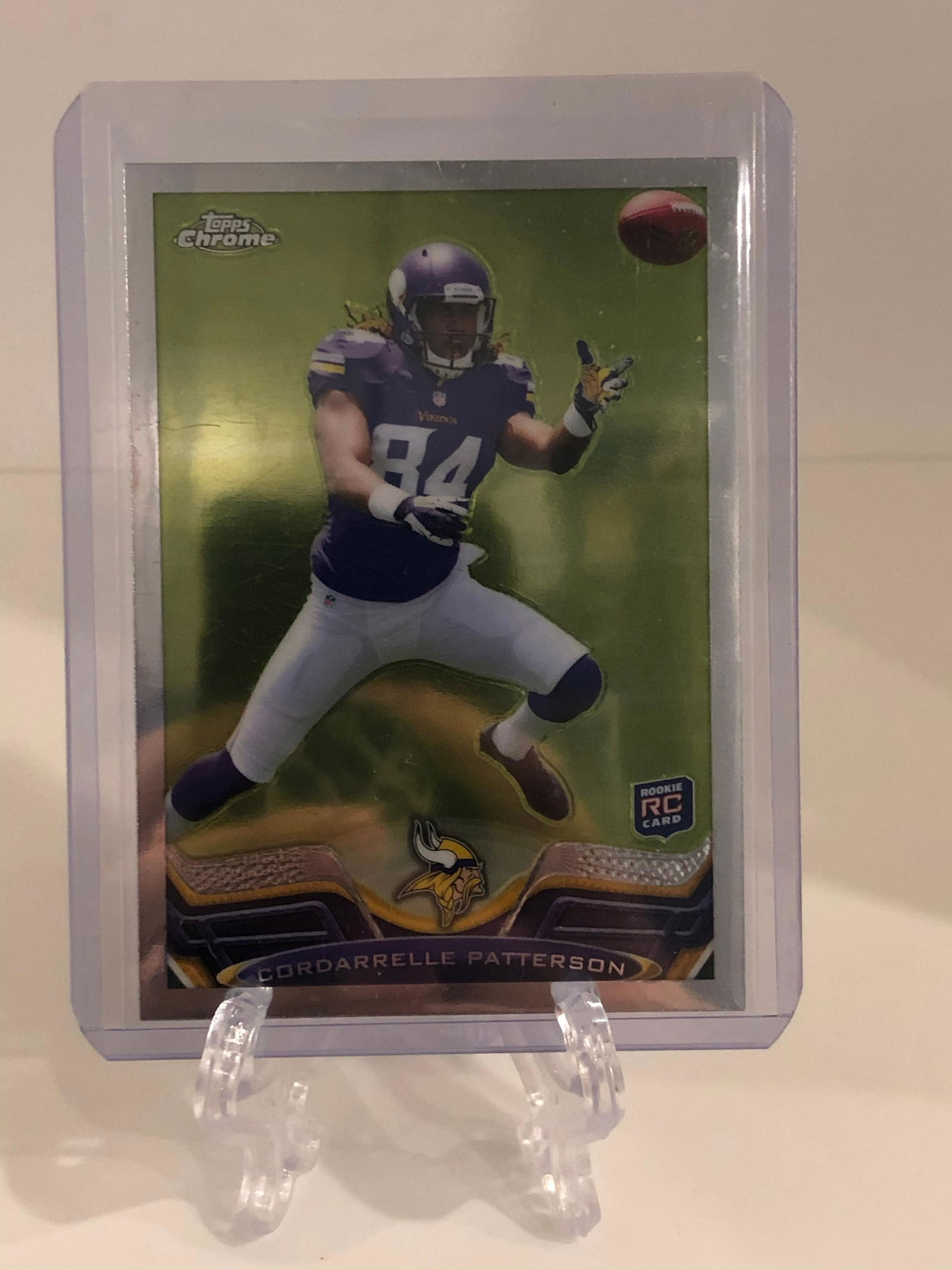 Cordarrelle Patterson Topps Chrome Rookie Card (1 of 1)