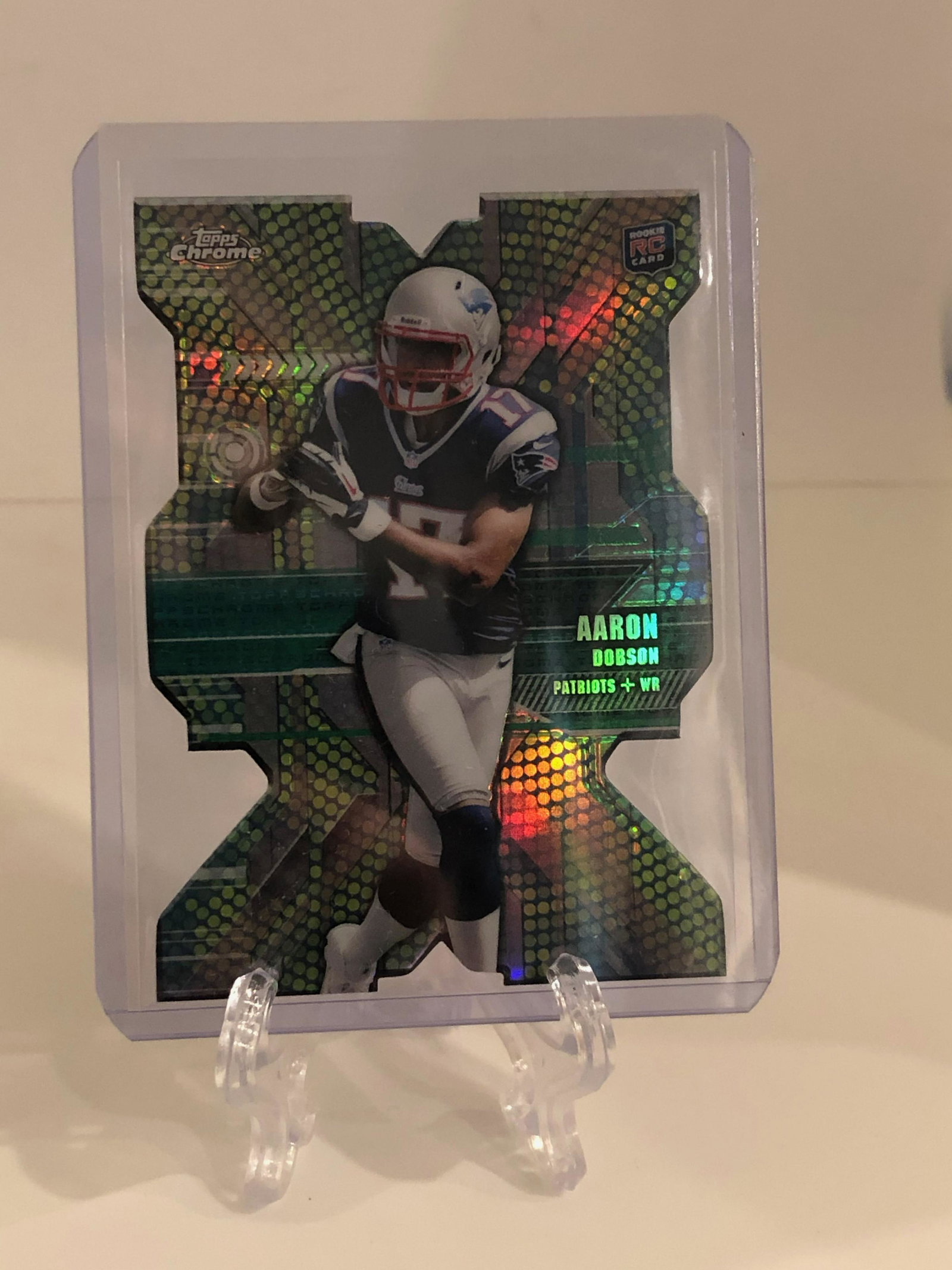 Aaron Dobson Topps Chrome Rookie Card: Aaron Dobson Topps Chrome Rookie Card