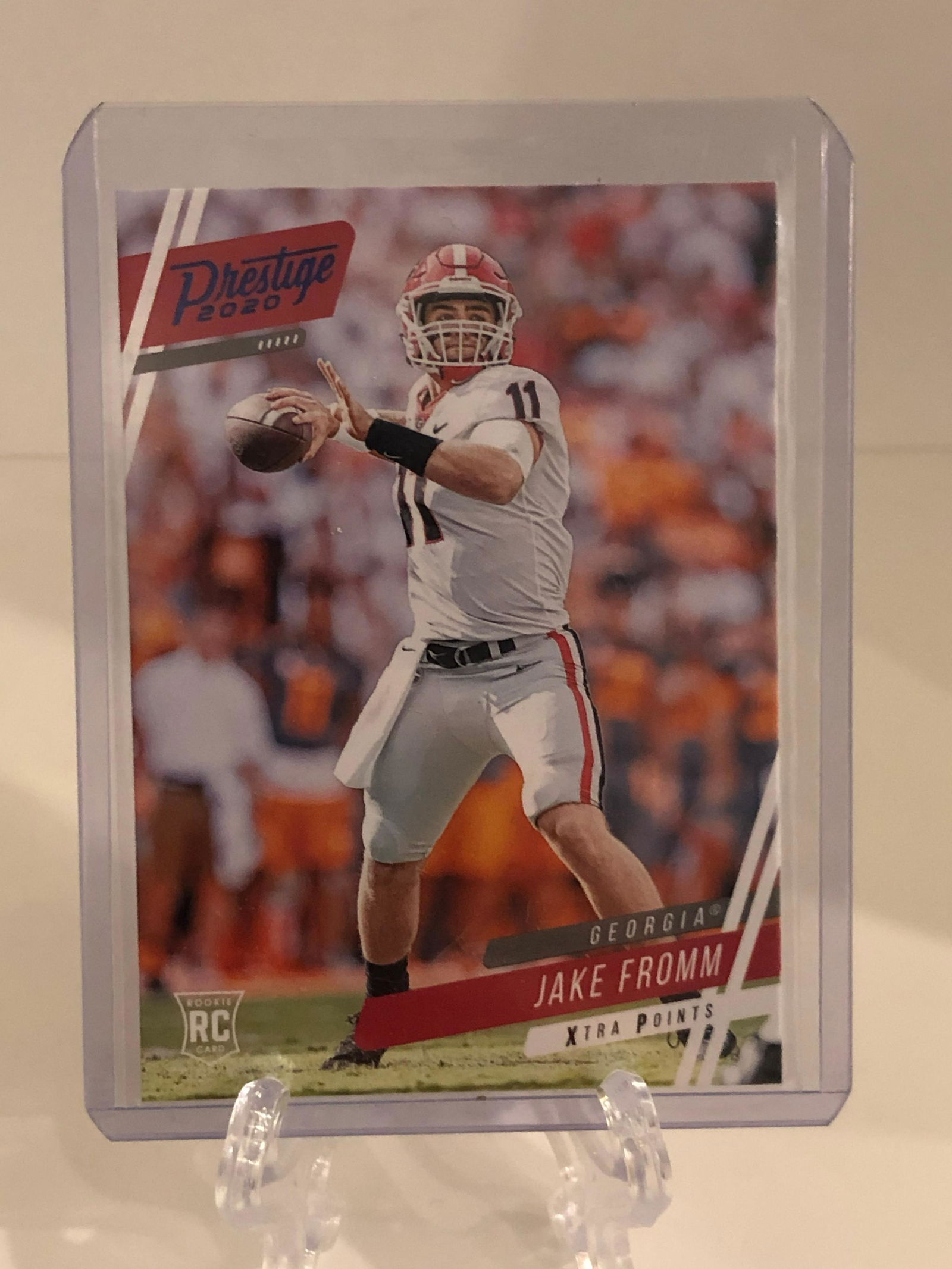 Jake Fromm Panini Prestige Rookie Card (1 of 1)