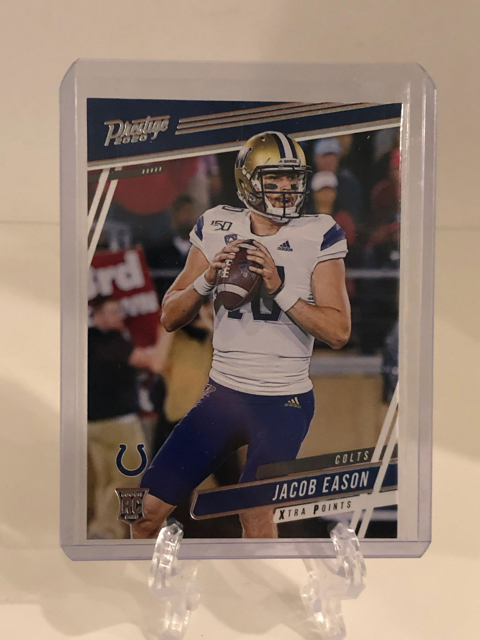 Jacob Eason Panini Prestige Rookie Card (1 of 1)