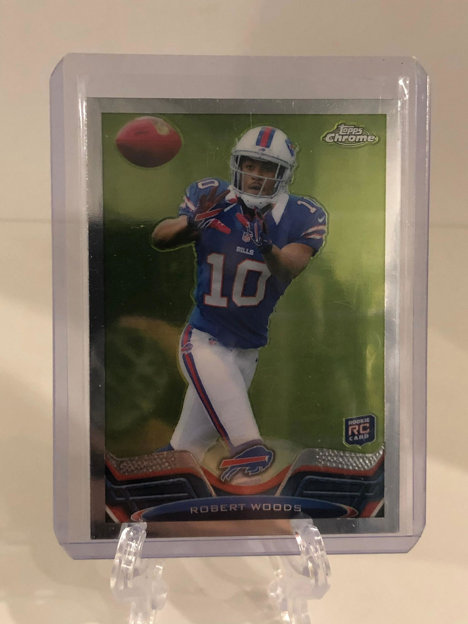 Robert Woods Topps Chrome Rookie Card: Robert Woods Topps Chrome Rookie Card