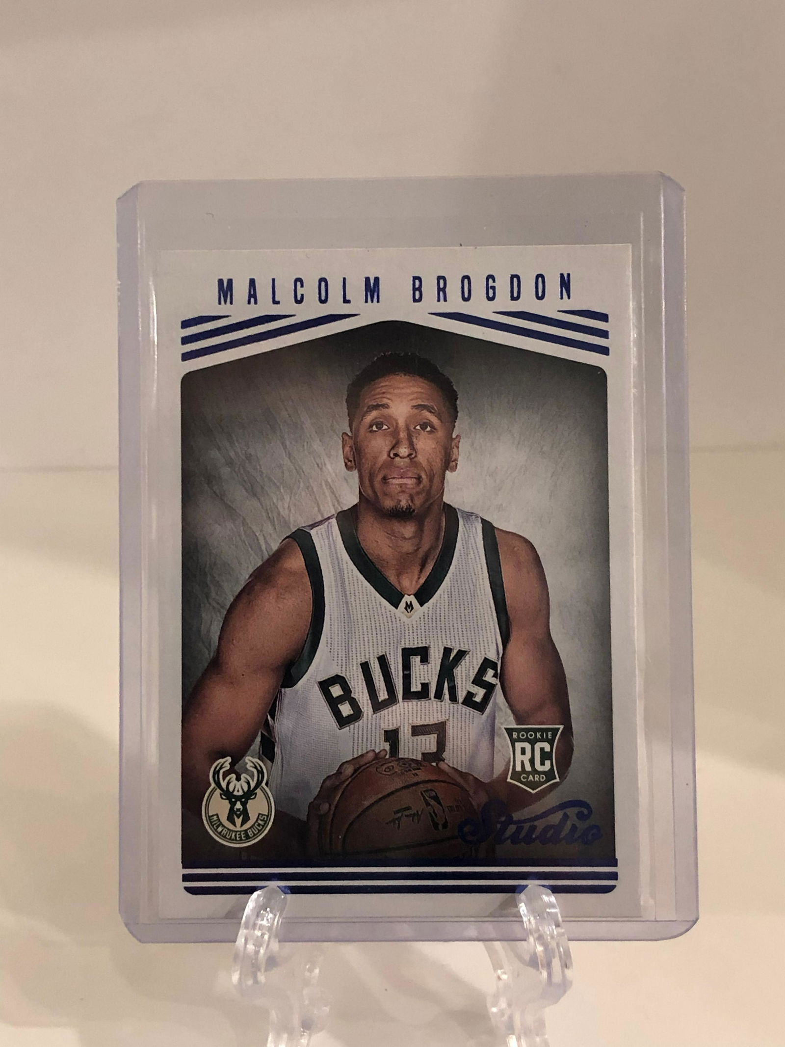 Malcolm Brogdon Panini Studio Rookie (1 of 1)