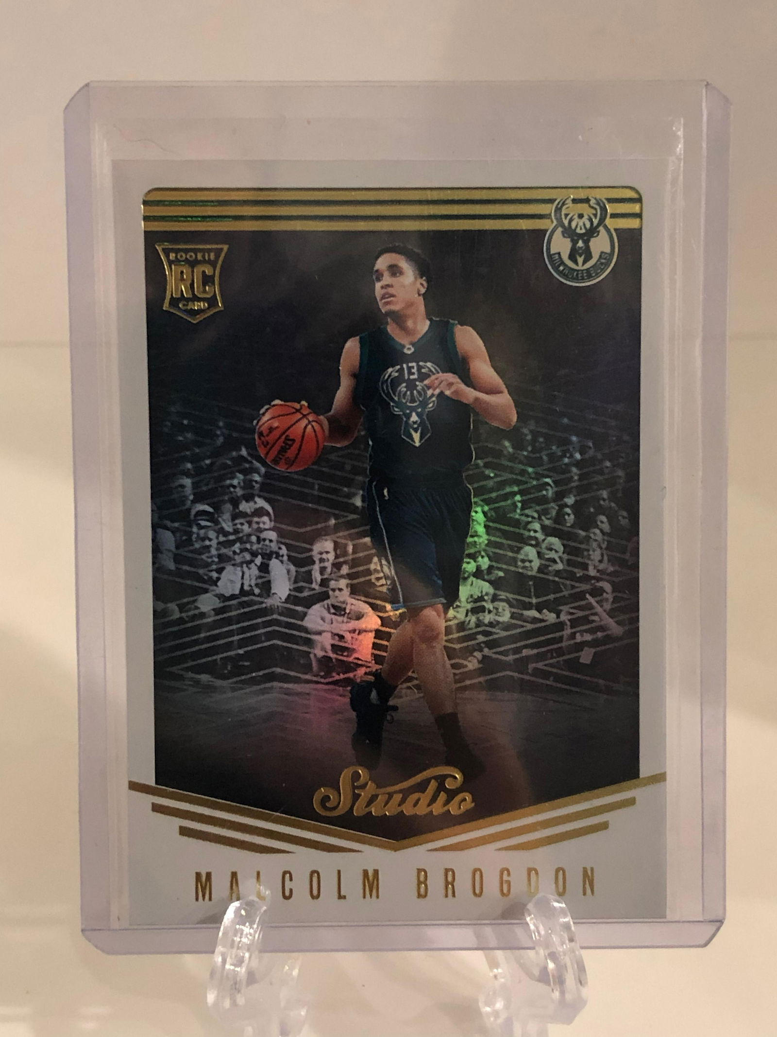 Malcolm Brogdon Panini Studio Rookie (1 of 1)