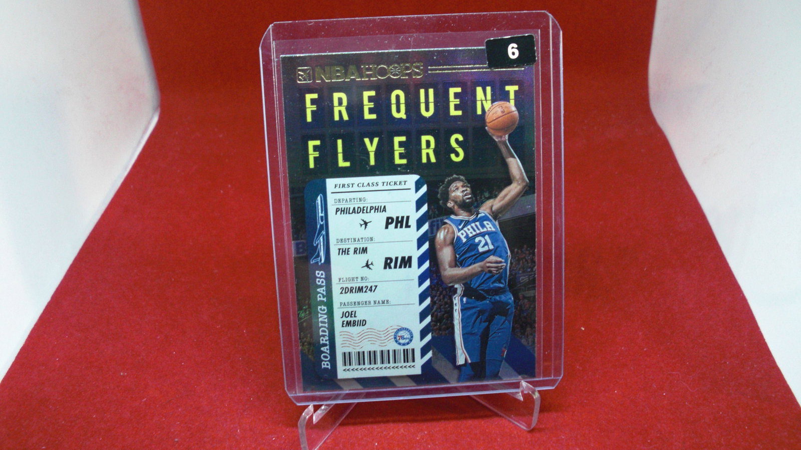 frequent flyers joel embiid: in top loader
