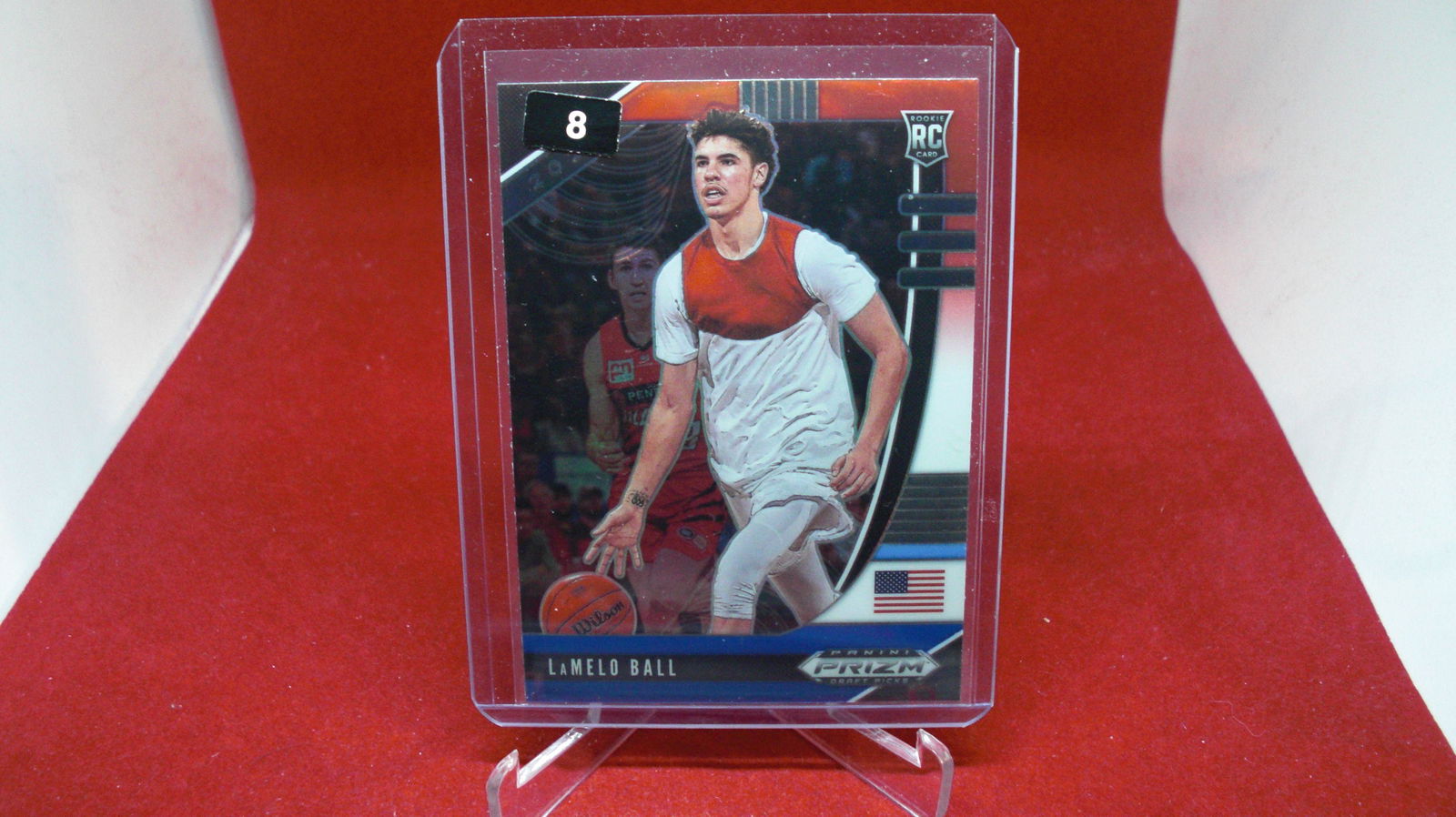 lemelo ball rookie prizm no.43 (1 of 1)